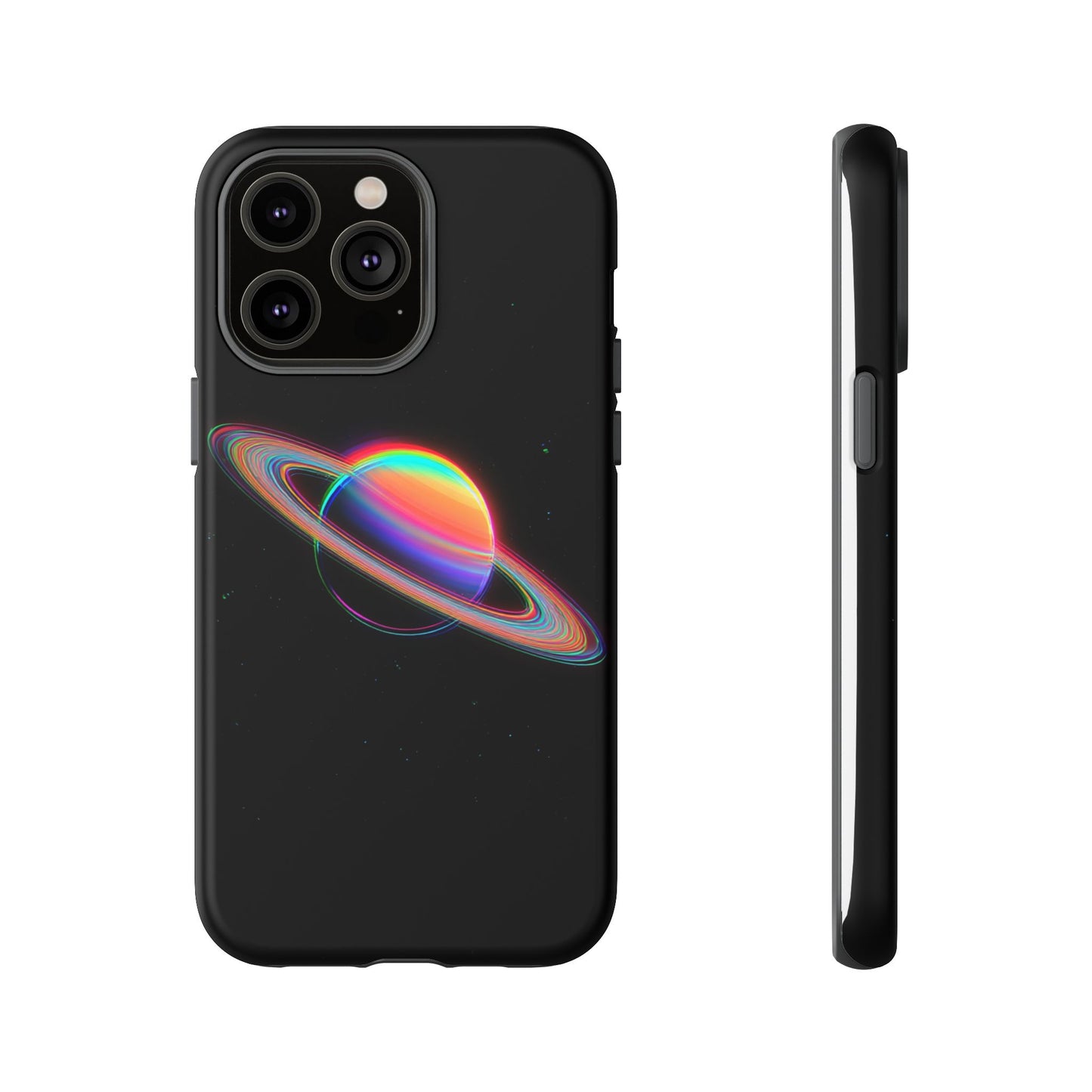Glitched Saturn – (iPhone X - iPhone 17 Pro Max) [TOUGH CASE]