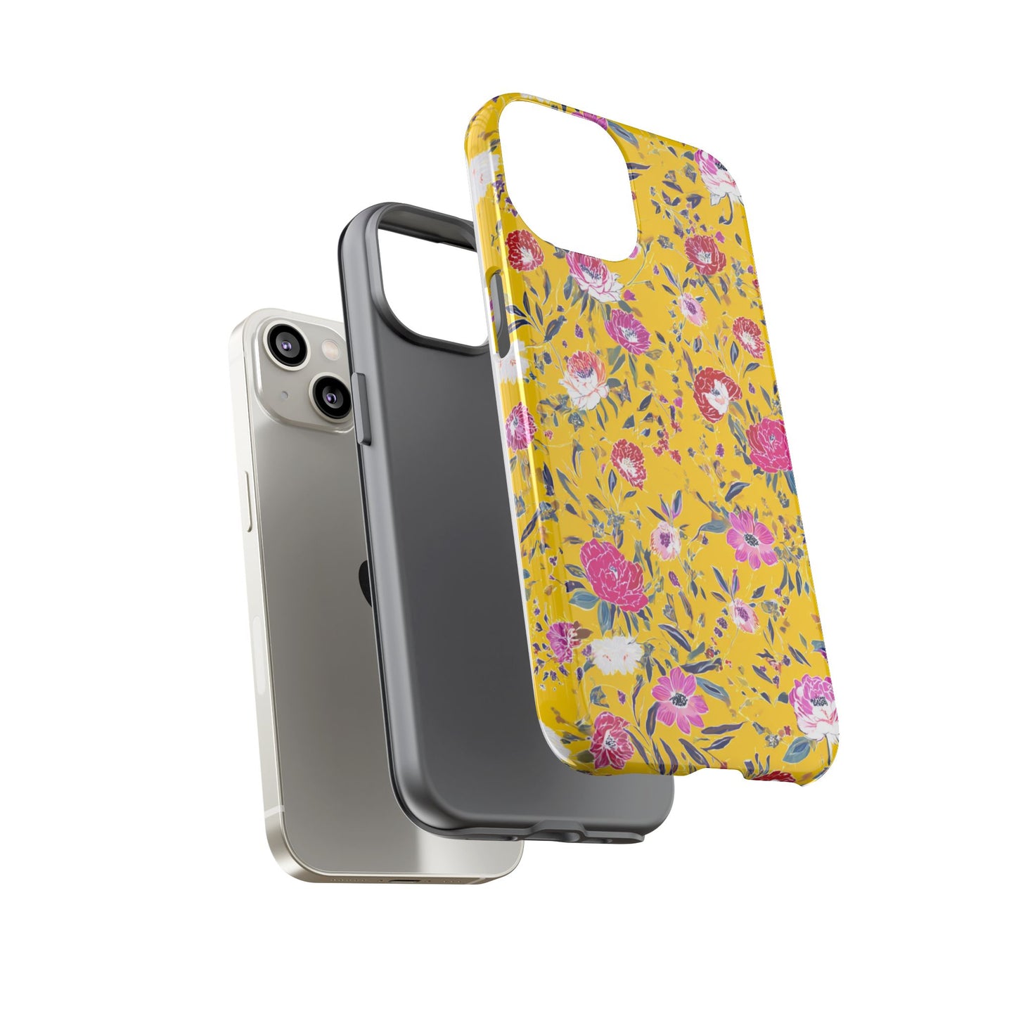 Floral 01 (iPhone X - iPhone 17 Pro Max) [TOUGH CASE]