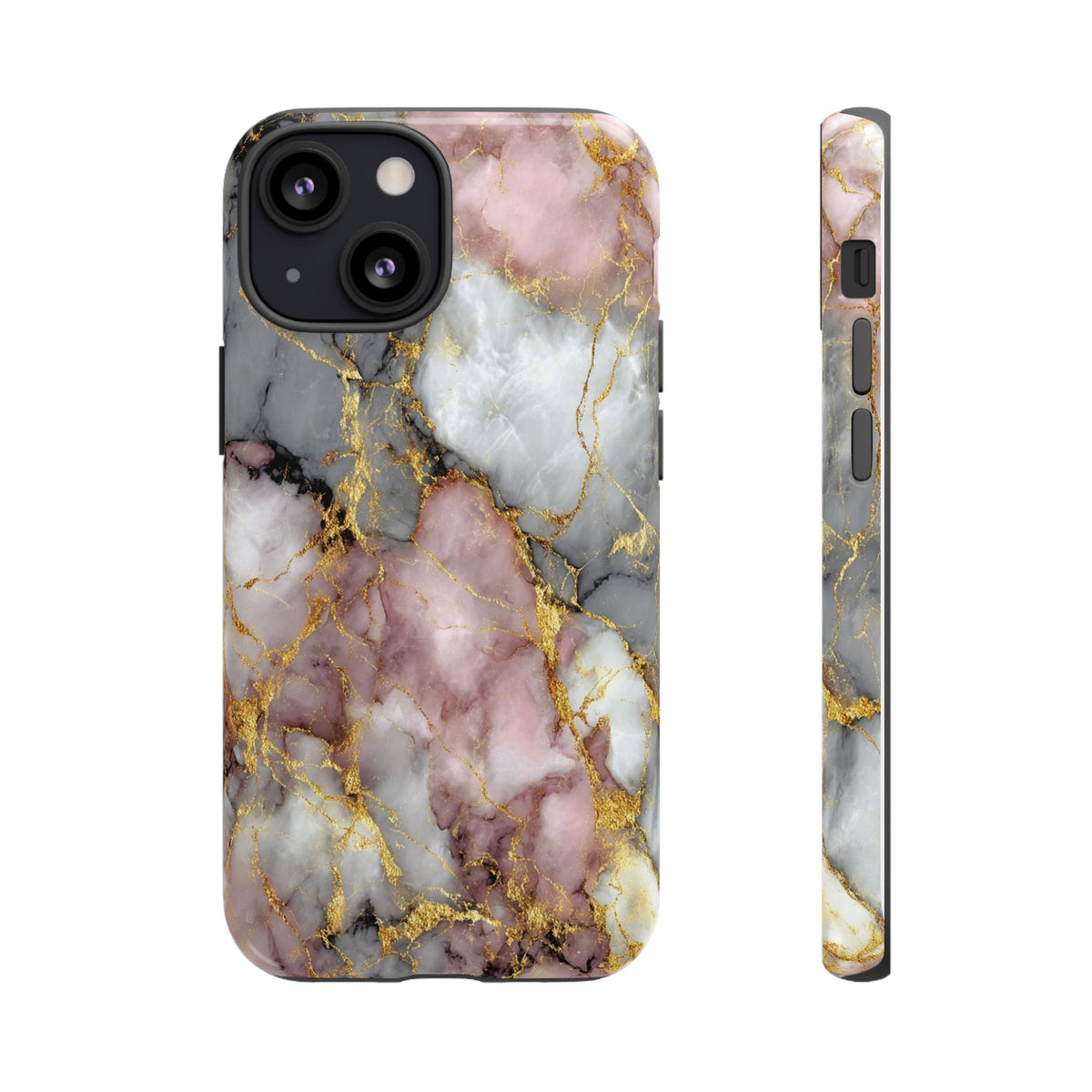 Rose & White Marble