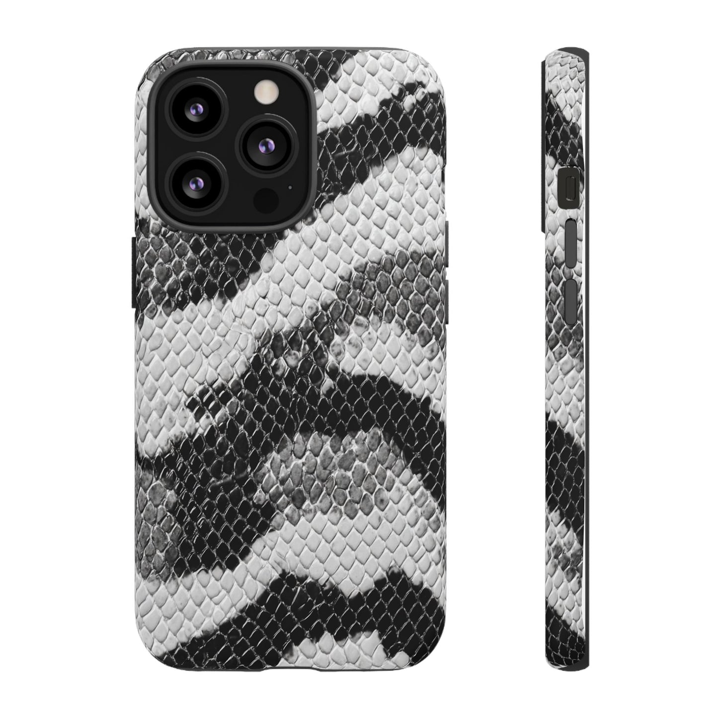 Black & White Snakeskin [TOUGH CASE]