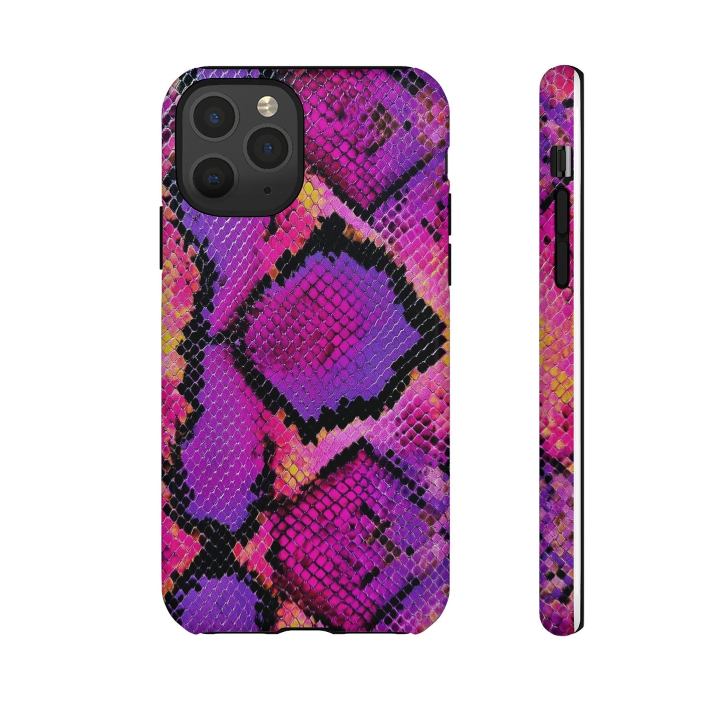 Purple Pink Snake Skin [TOUGH CASE]