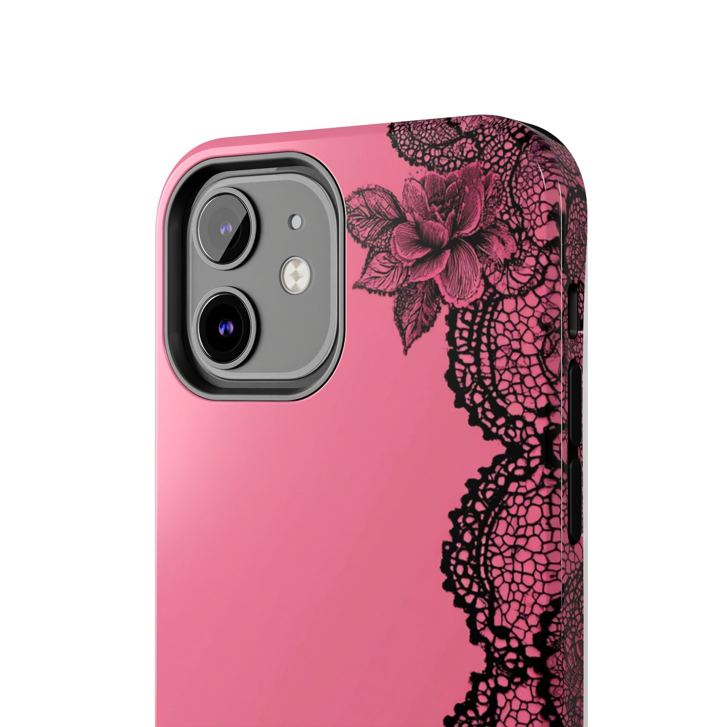 Pink Floral Lace