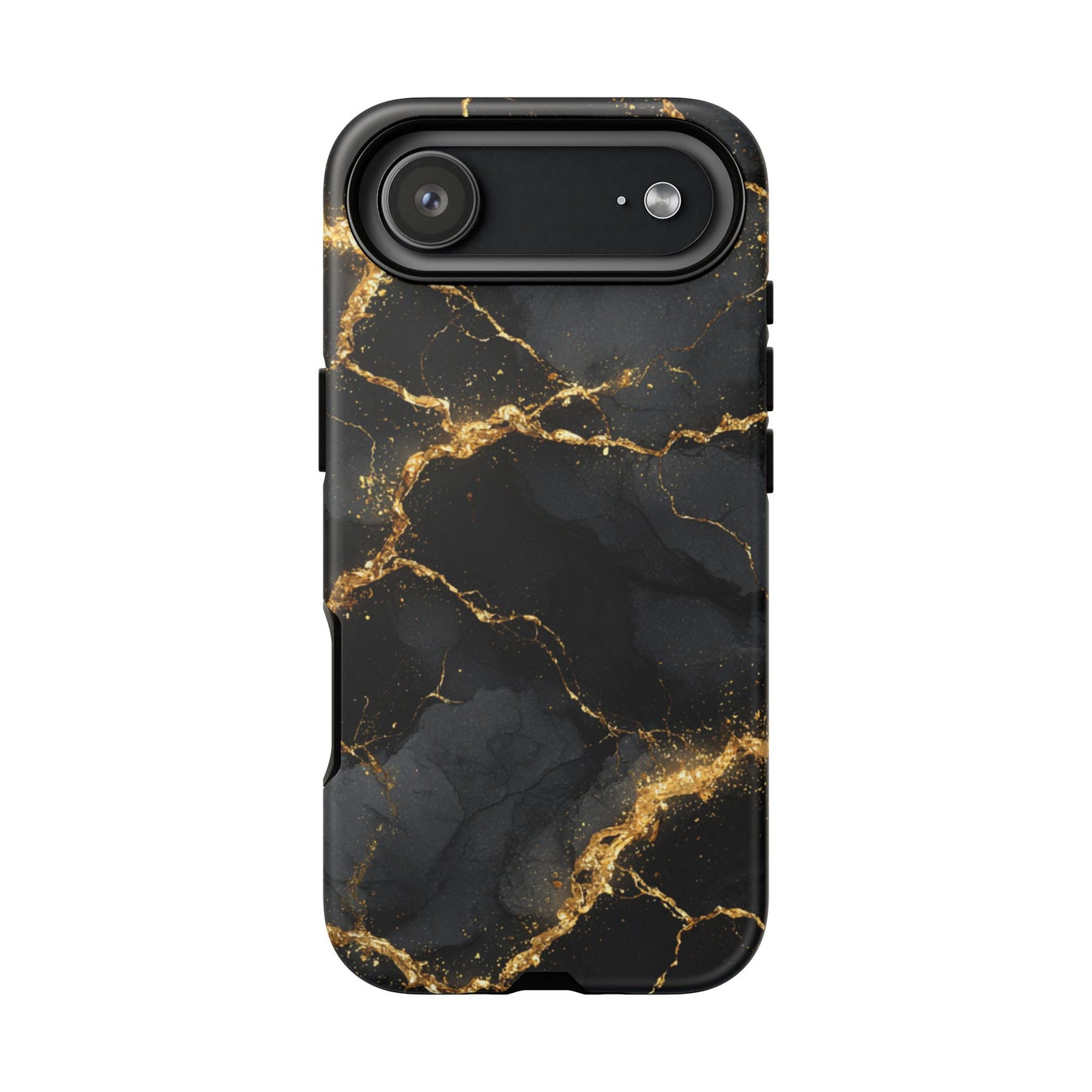 Black & Gold Marble [TOUGH CASE]