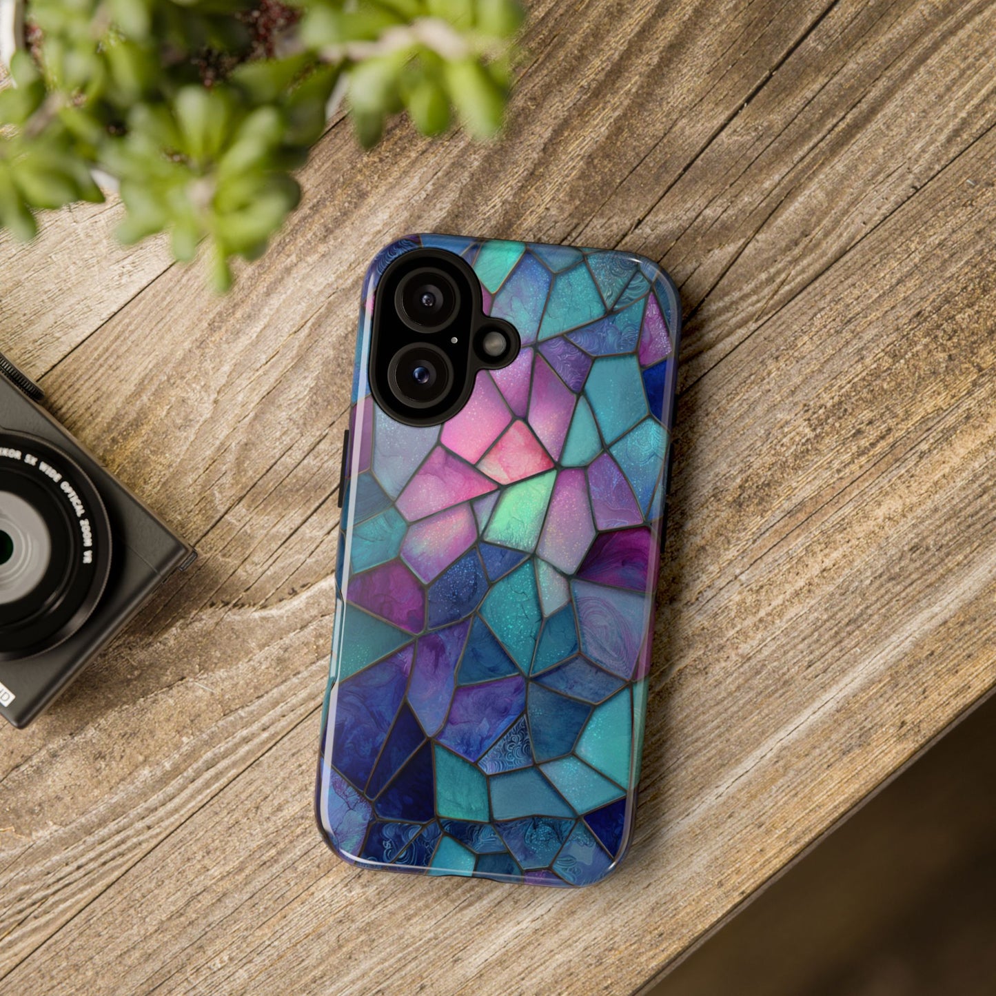 Stained Glass (iPhone X - iPhone 17 Pro Max) [TOUGH CASE]