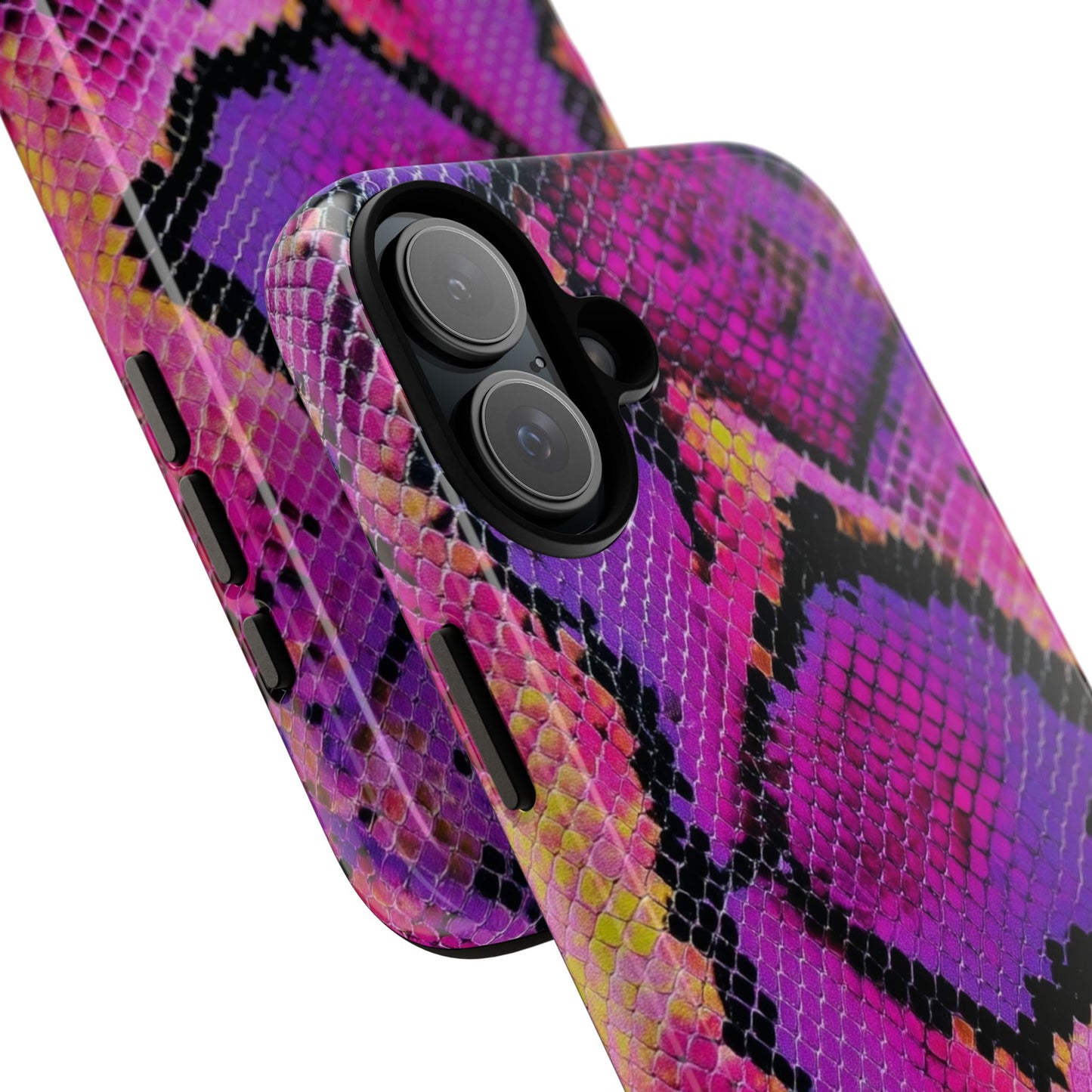 Purple Pink Snake Skin [TOUGH CASE]