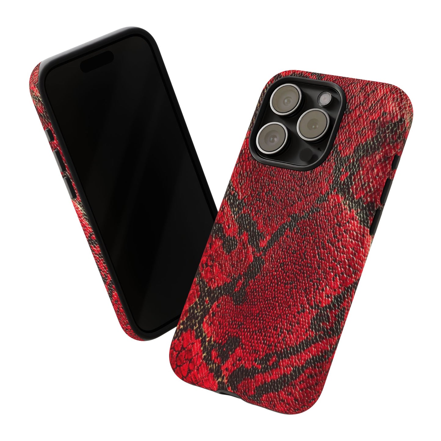 Red Snake Skin [TOUGH CASE]