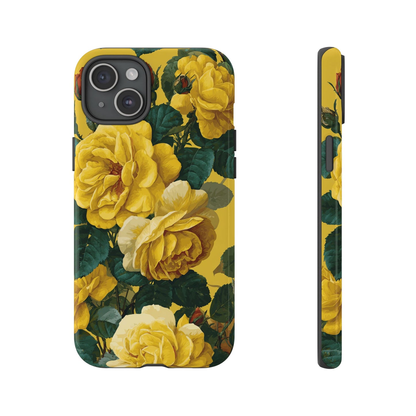 Floral Yellow Roses [TOUGH CASE]