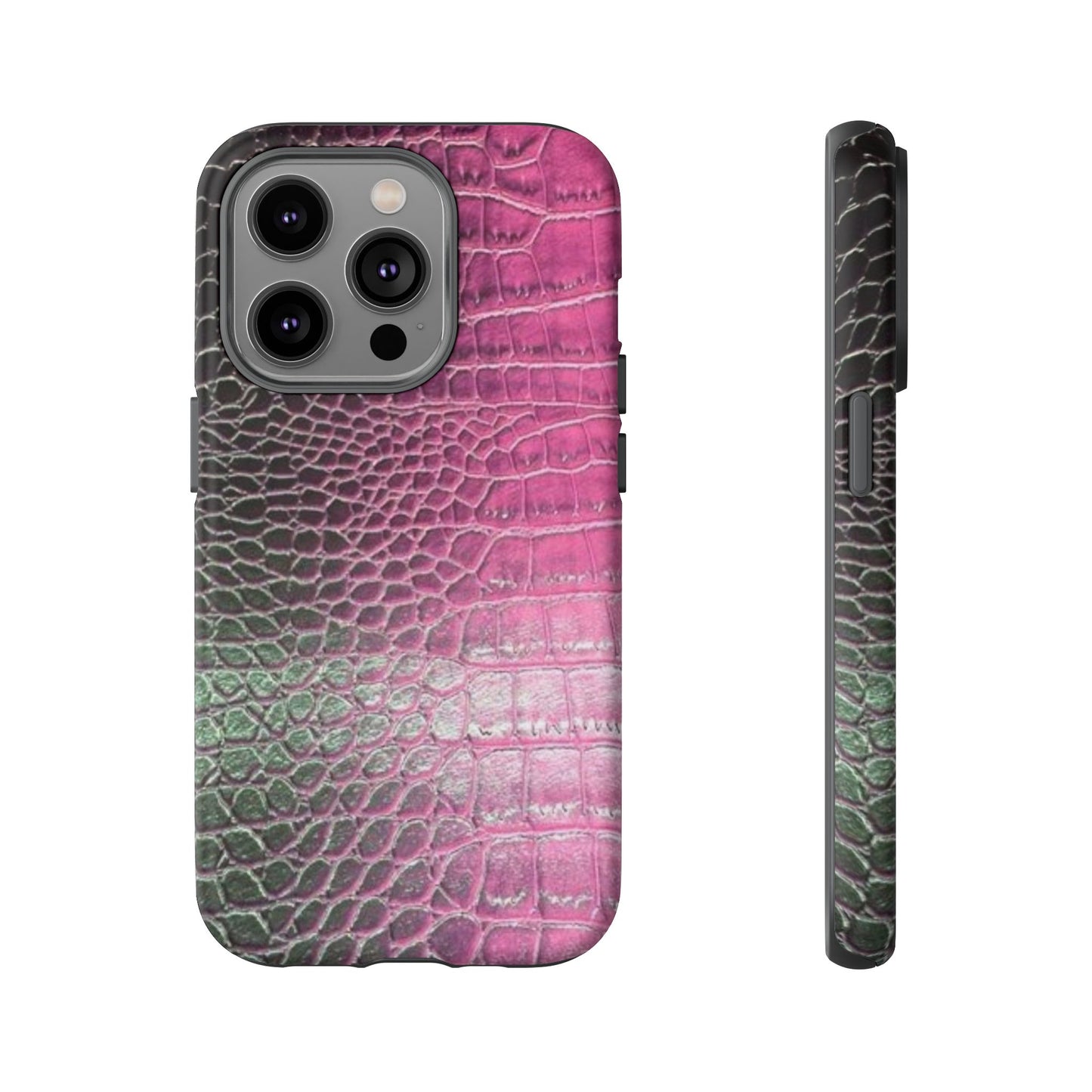 Purple Crocodile Leather [TOUGH CASE]