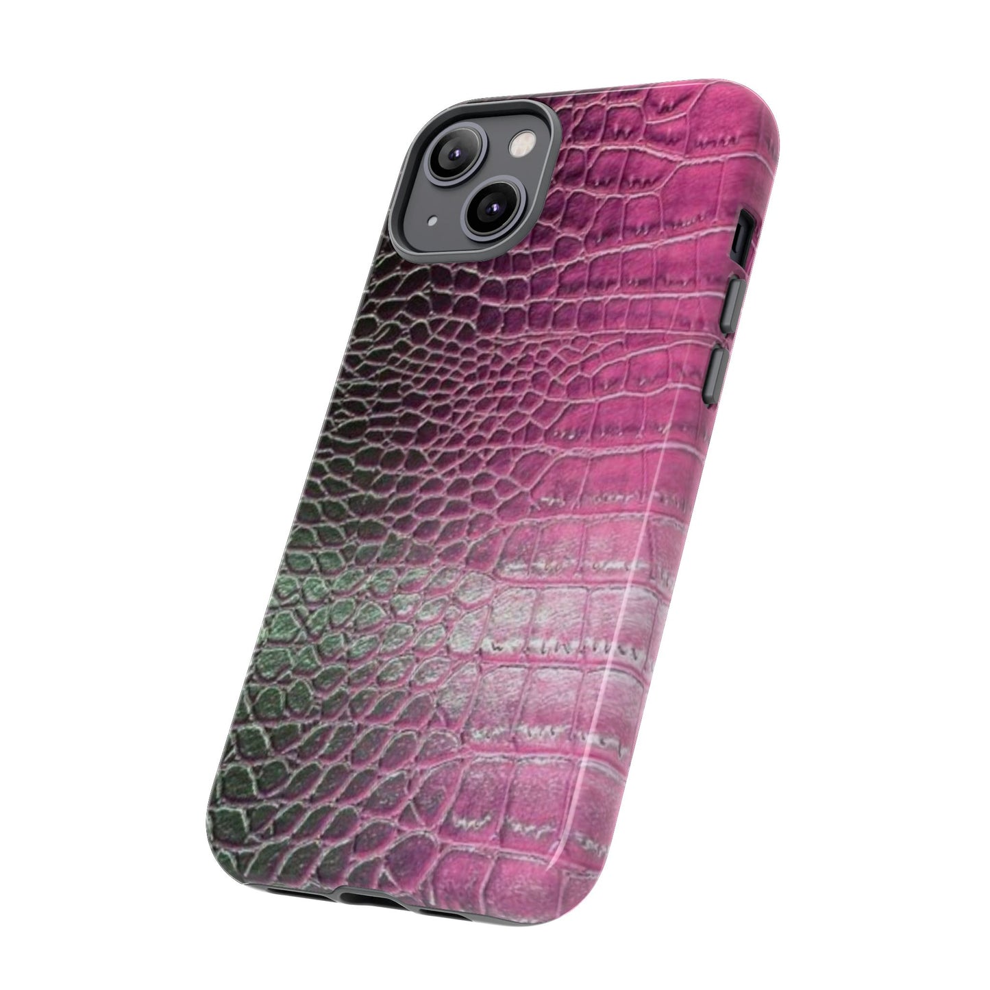 Purple Crocodile Leather [TOUGH CASE]