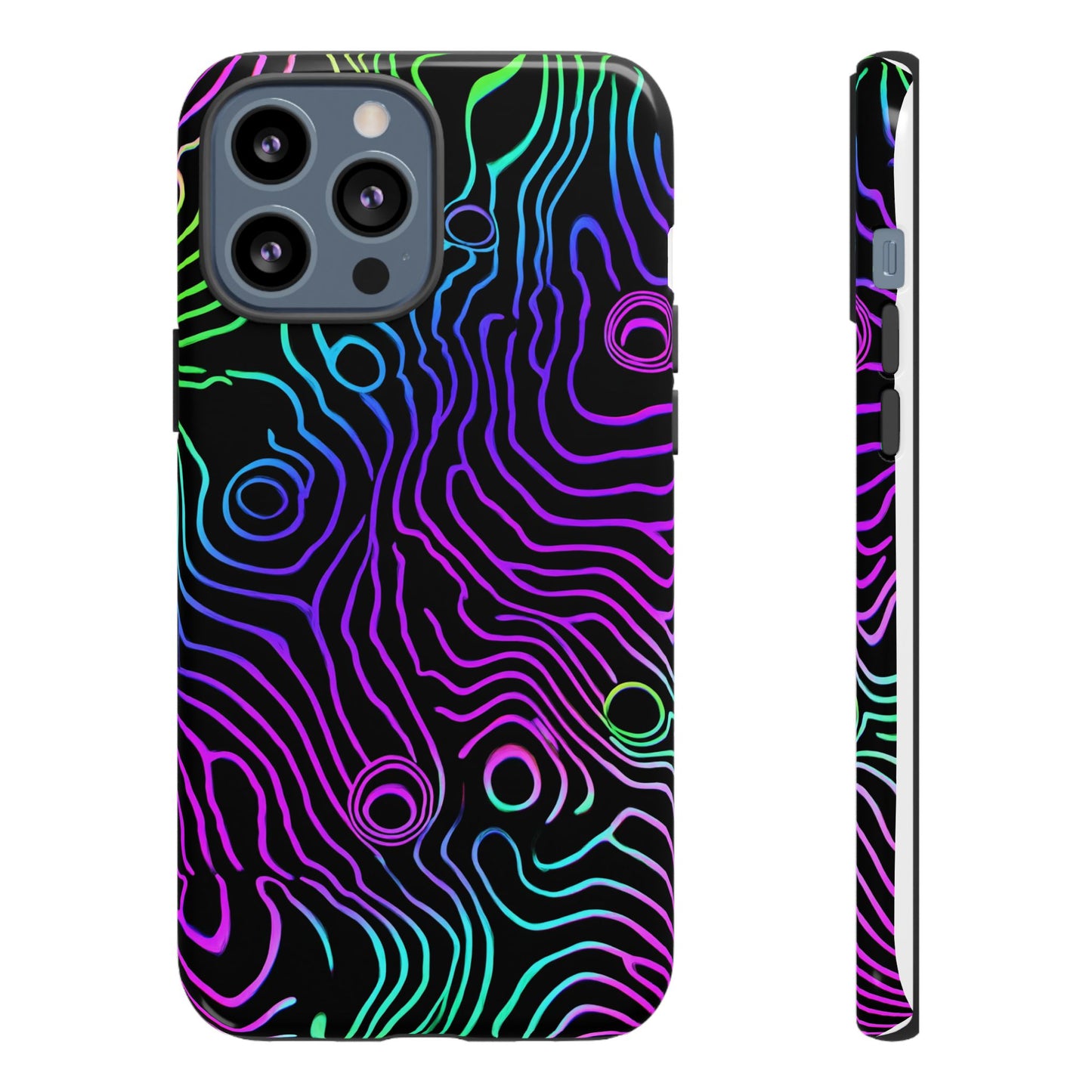 Topographic (iPhone X - iPhone 17 Pro Max) [TOUGH CASE]