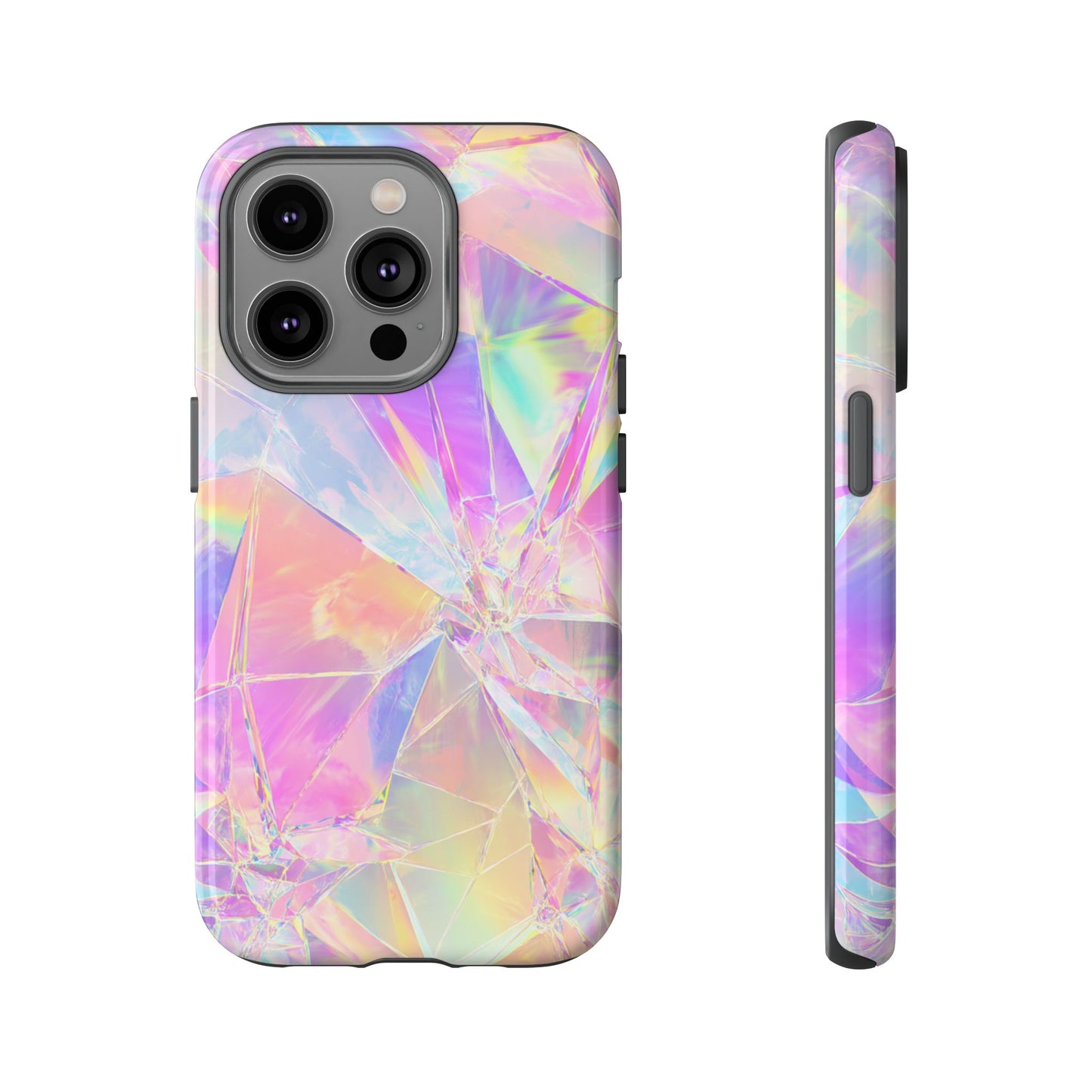 Iridescent Shards Phone Case (iPhone X - iPhone 17 Pro Max) [TOUGH CASE]