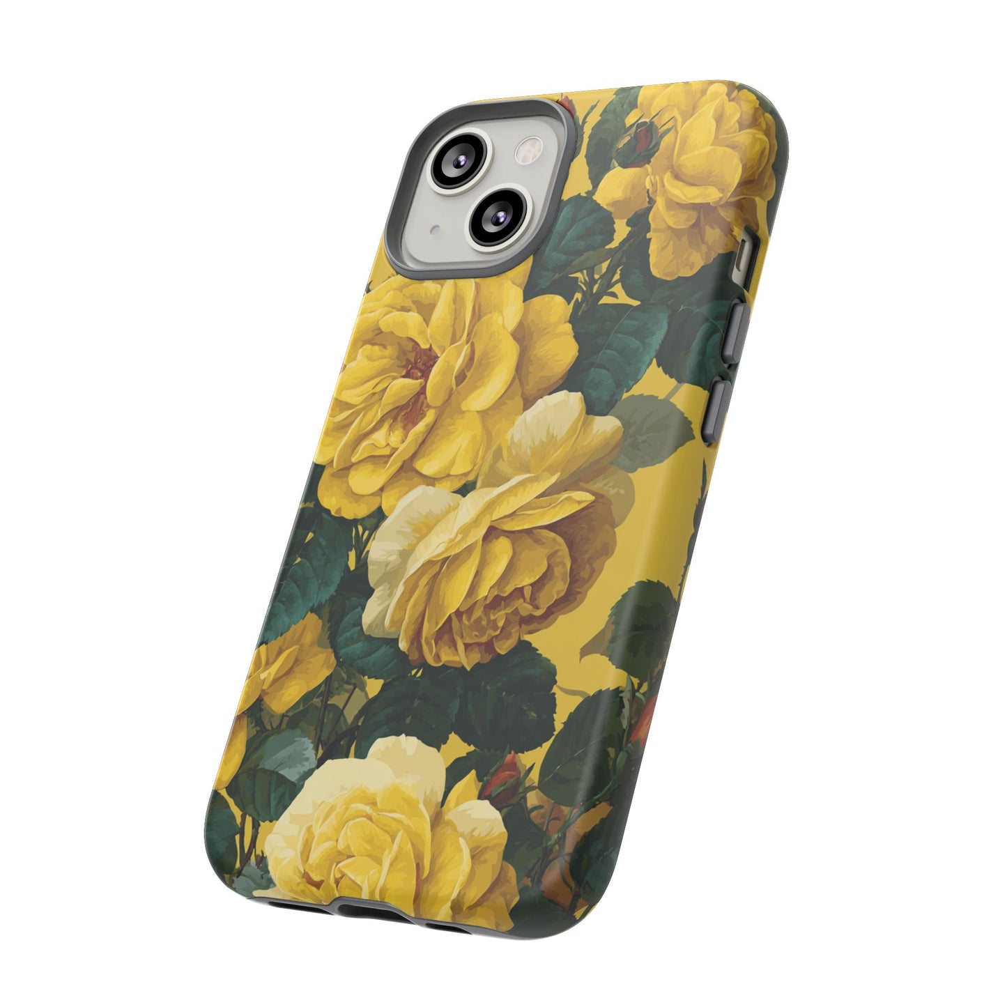 Floral Yellow Roses [TOUGH CASE]
