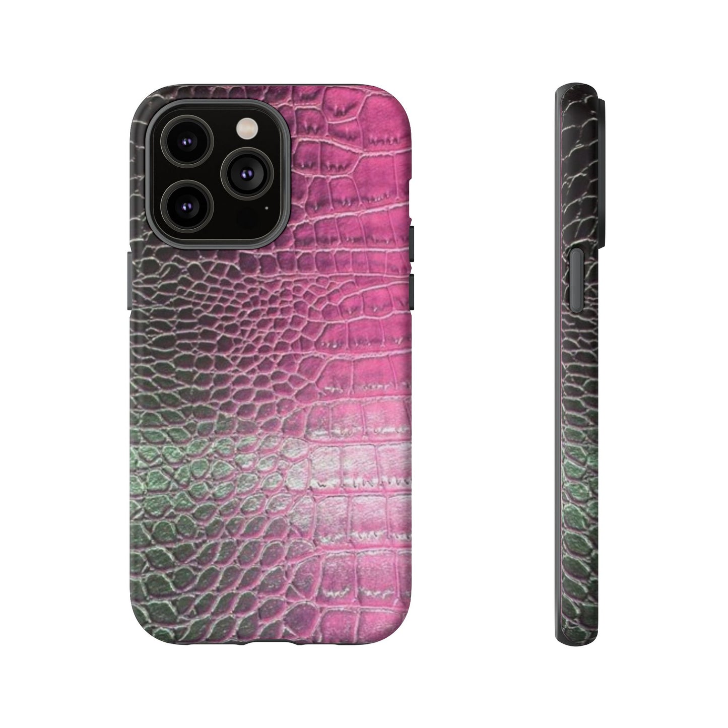 Purple Crocodile Leather [TOUGH CASE]
