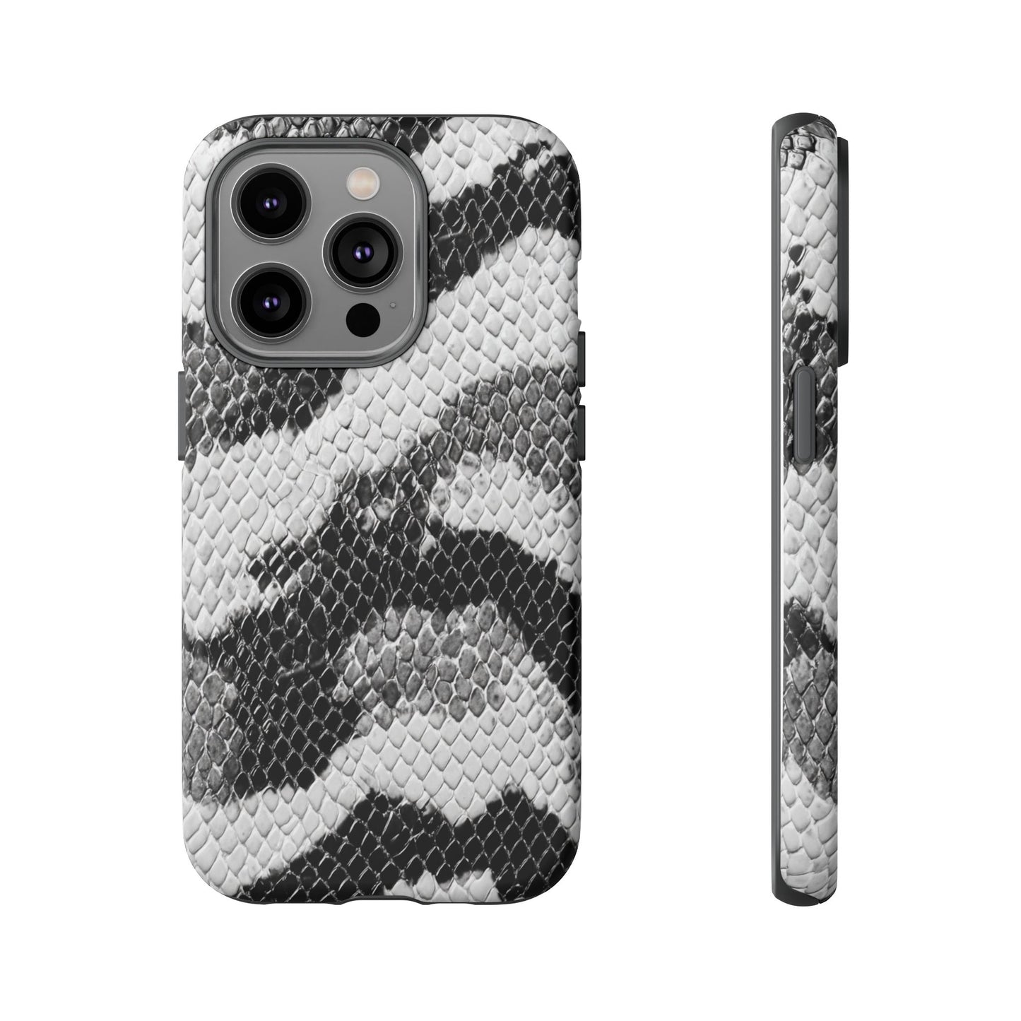 Black & White Snakeskin [TOUGH CASE]