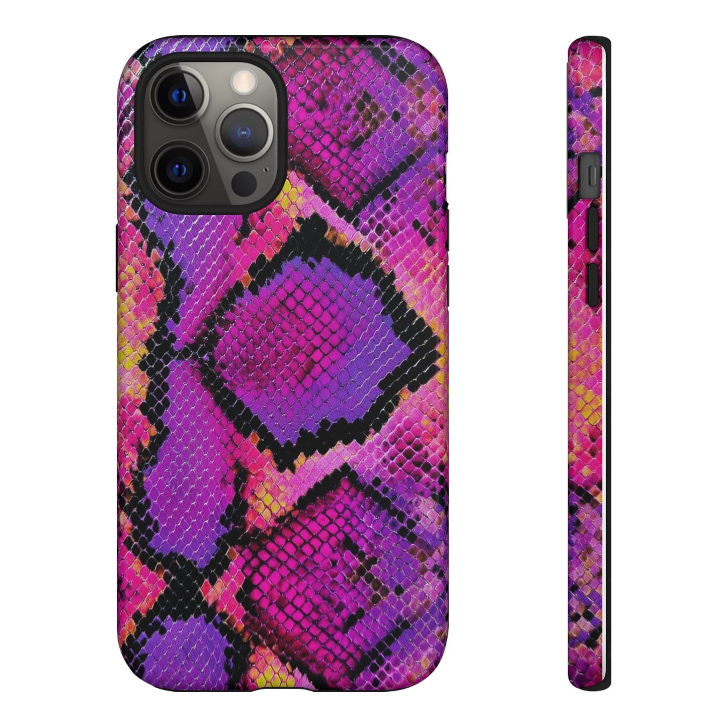 Purple Pink Snake Skin [TOUGH CASE]