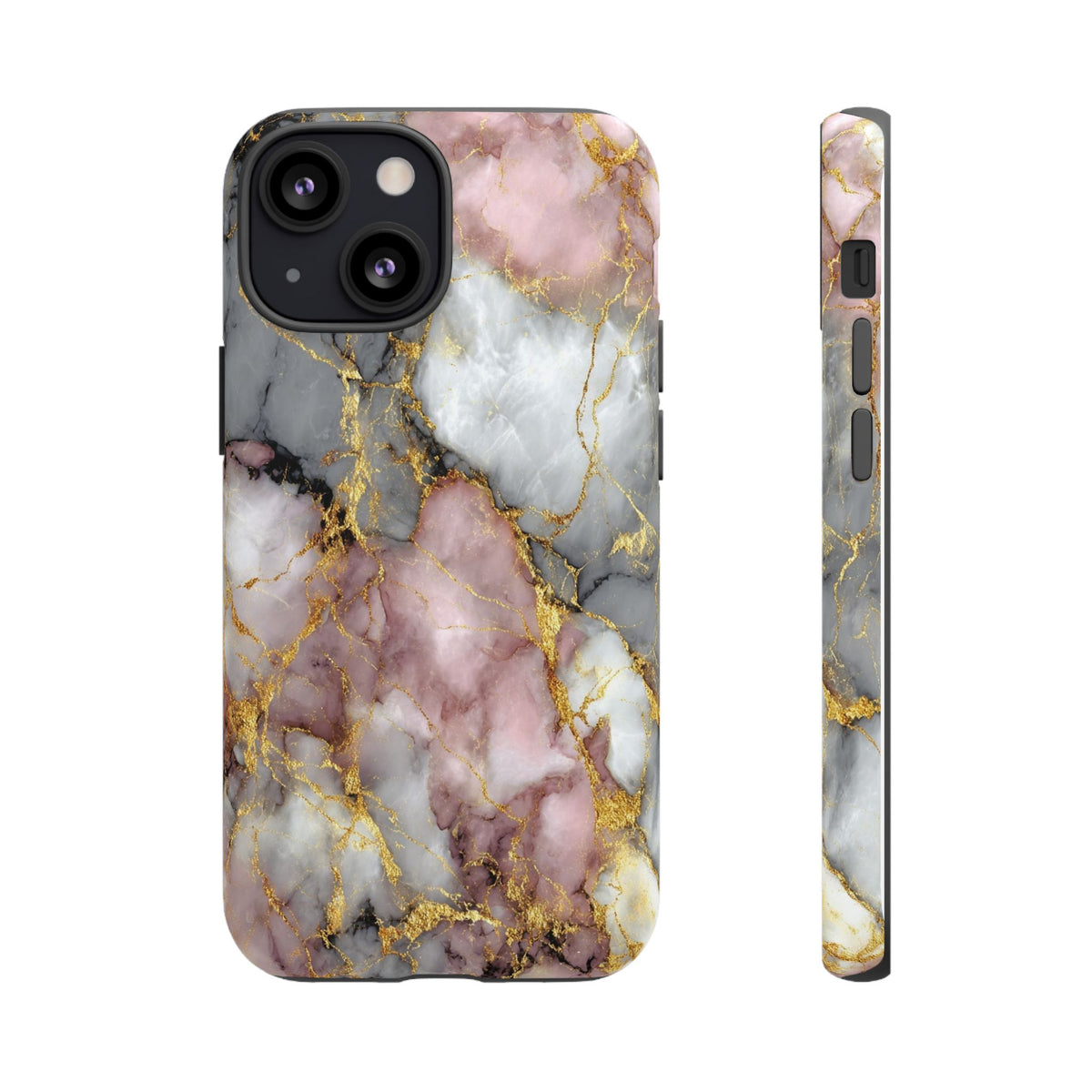 Rose & White Marble
