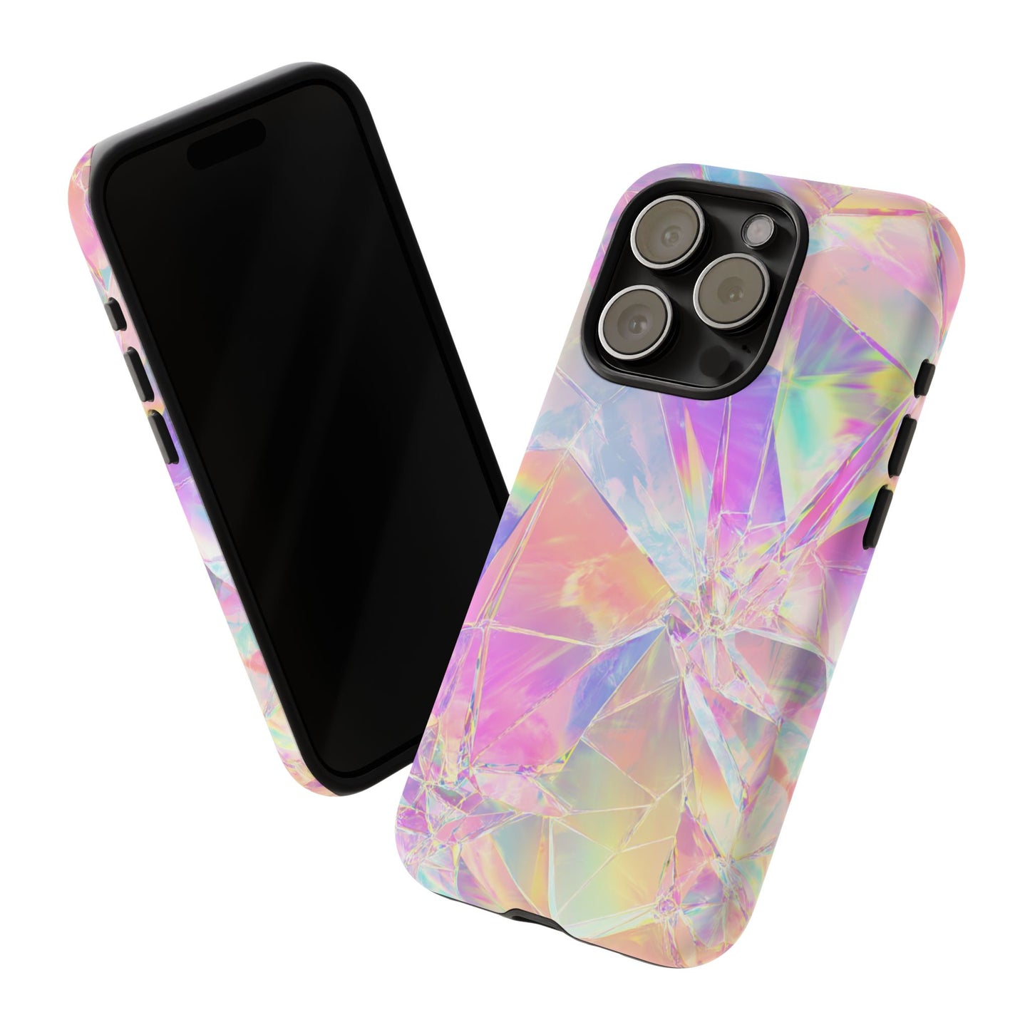 Iridescent Shards Phone Case (iPhone X - iPhone 17 Pro Max) [TOUGH CASE]