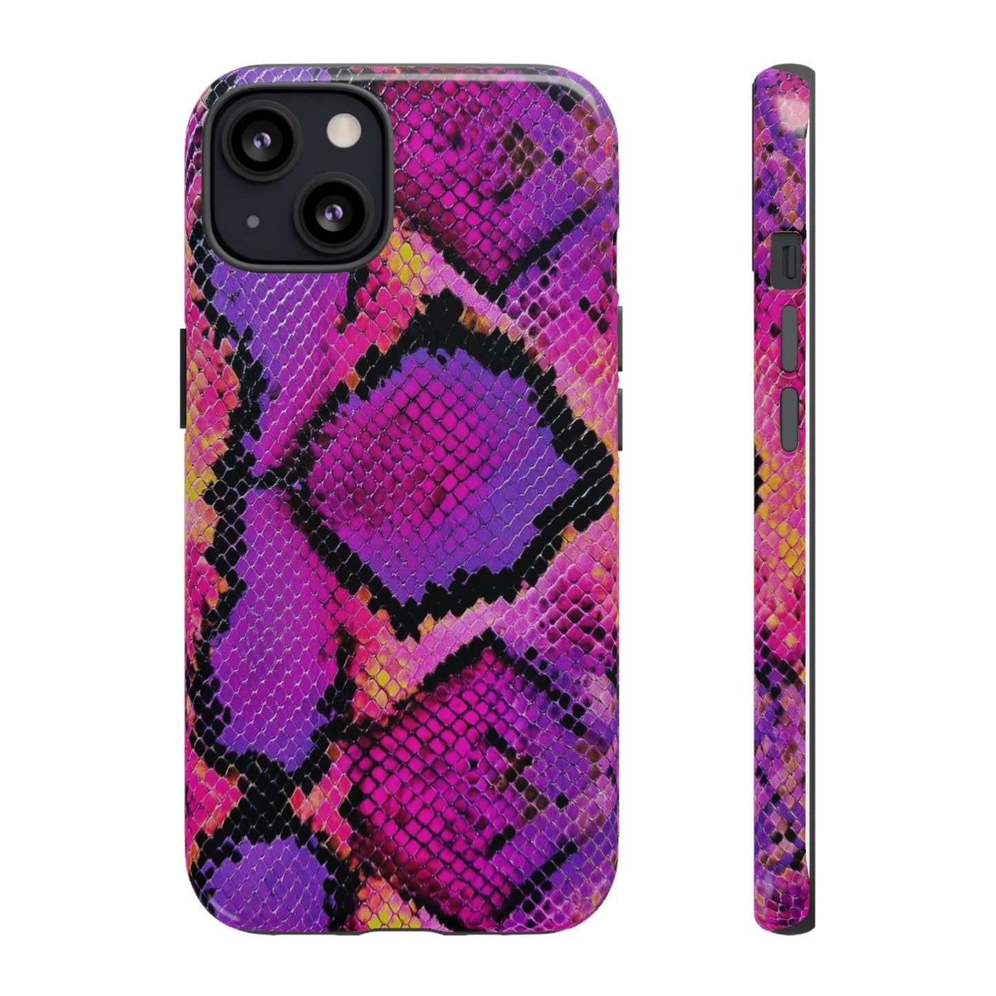 Purple Pink Snake Skin [TOUGH CASE]