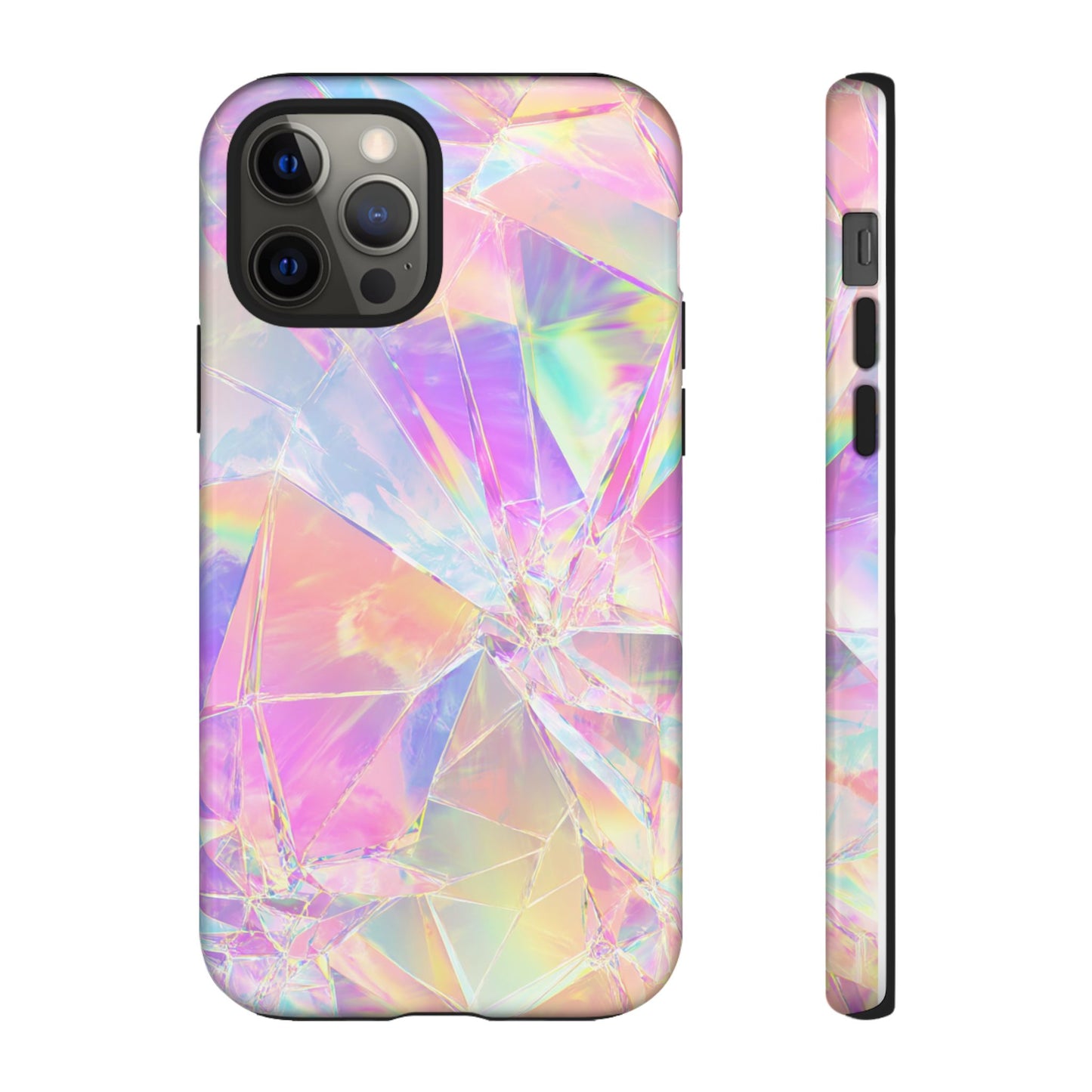 Iridescent Shards Phone Case (iPhone X - iPhone 17 Pro Max) [TOUGH CASE]