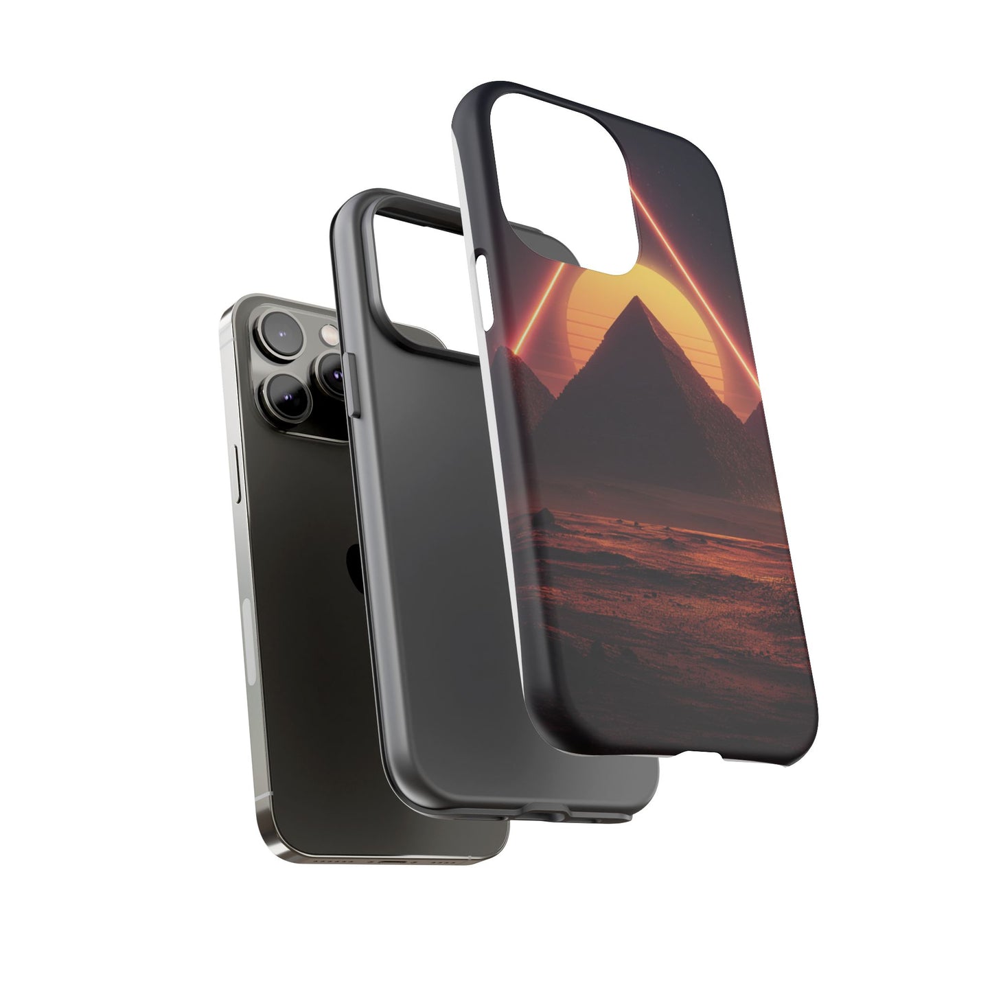 Retro Pyramid Sunset [TOUGH CASE]