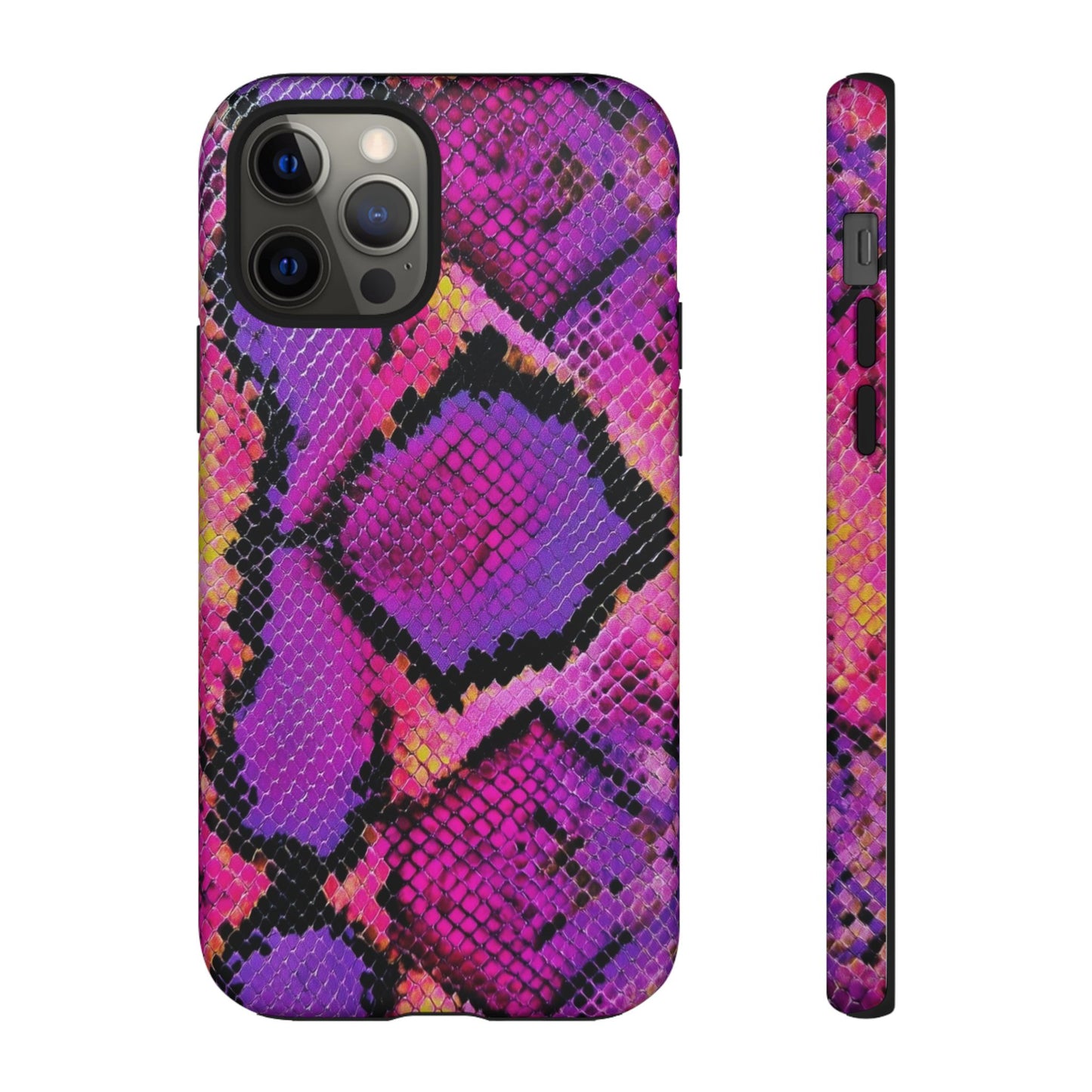 Purple Pink Snake Skin [TOUGH CASE]
