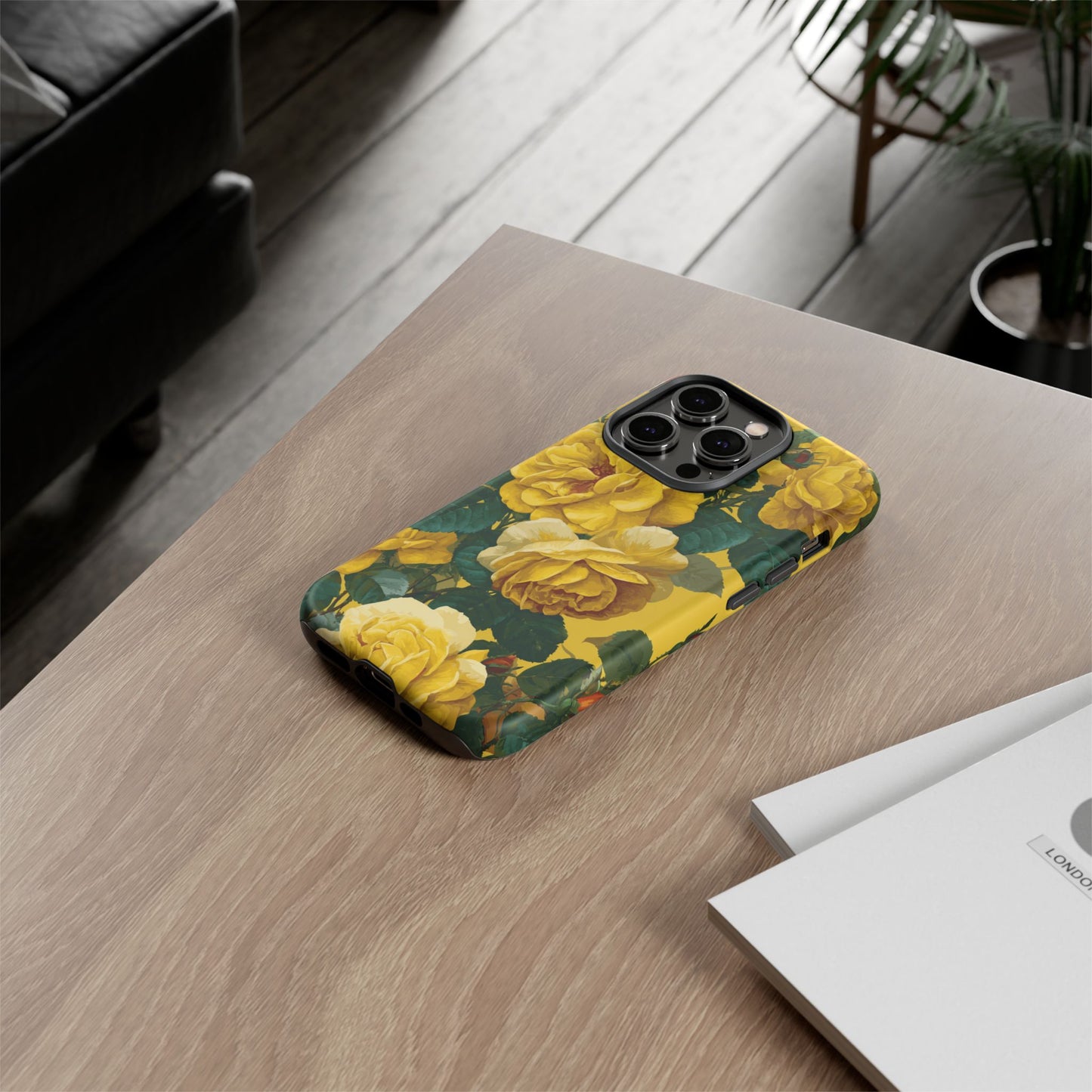 Floral Yellow Roses [TOUGH CASE]