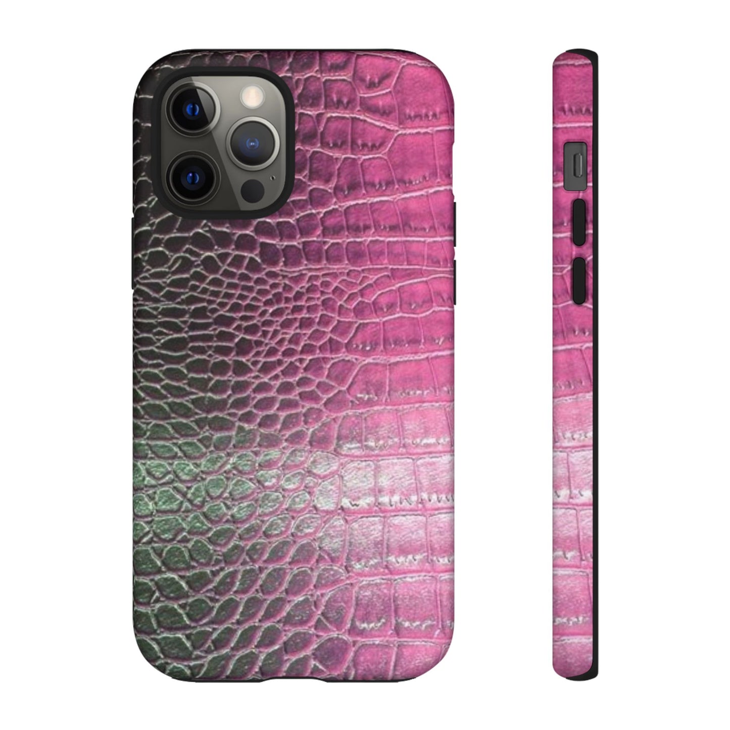 Purple Crocodile Leather [TOUGH CASE]