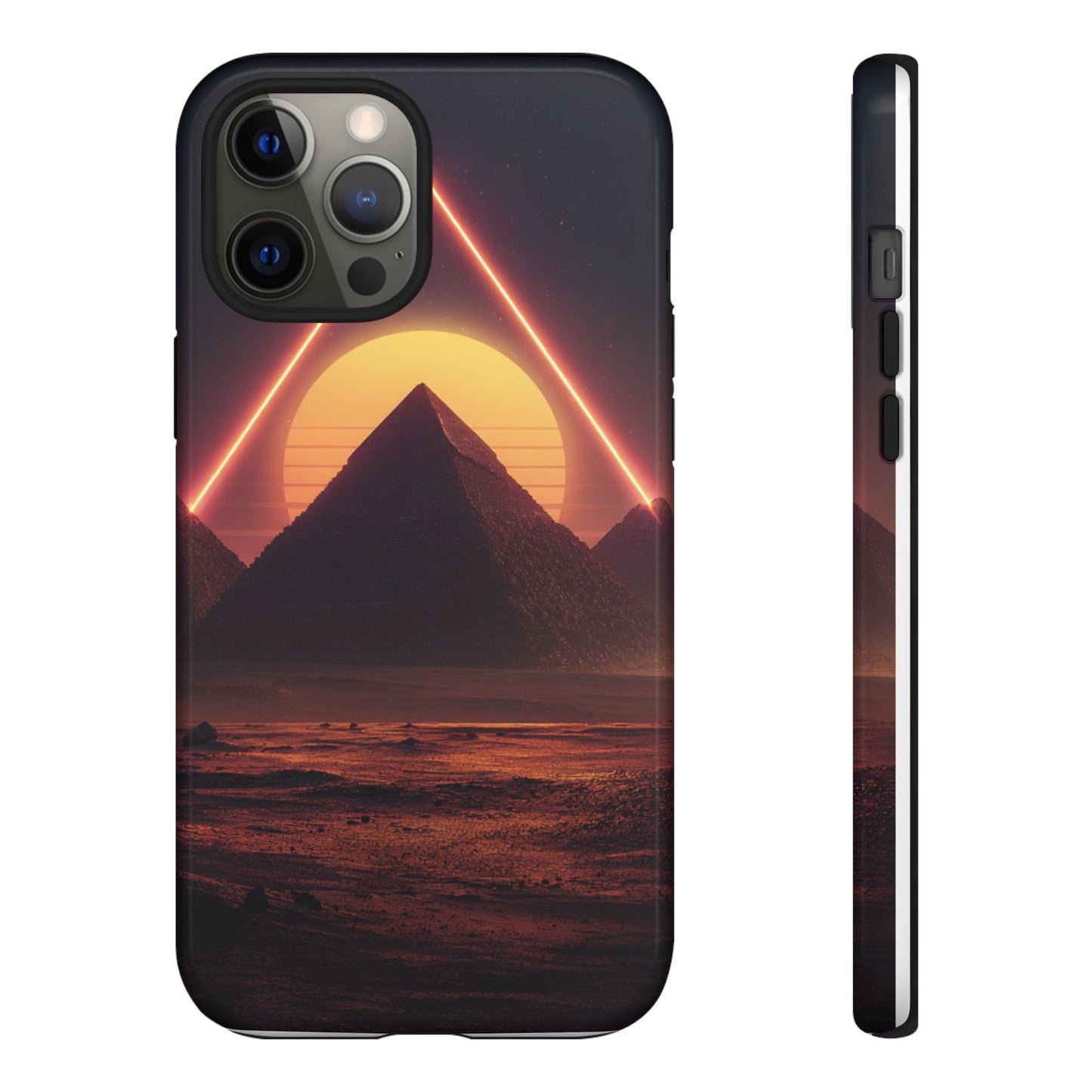 Retro Pyramid Sunset [TOUGH CASE]