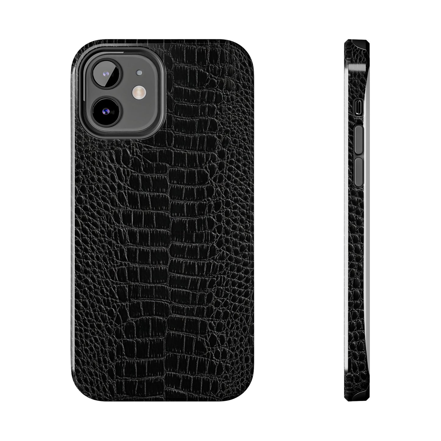 Black Crocodile Skin
