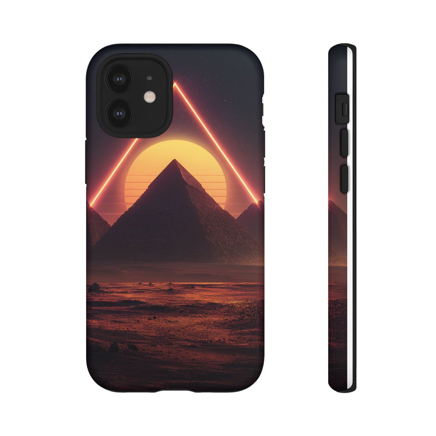 Retro Pyramid Sunset [TOUGH CASE]
