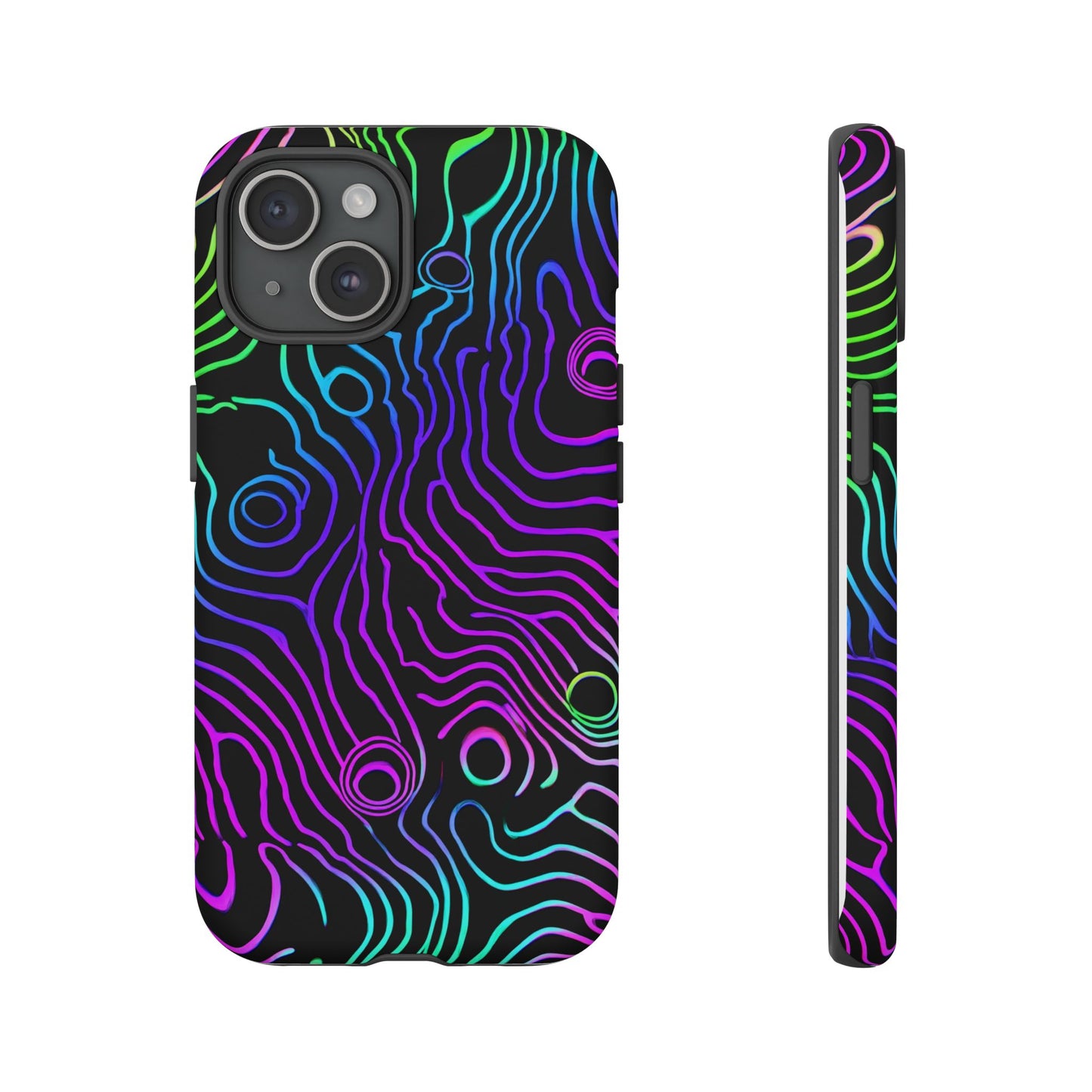 Topographic (iPhone X - iPhone 17 Pro Max) [TOUGH CASE]