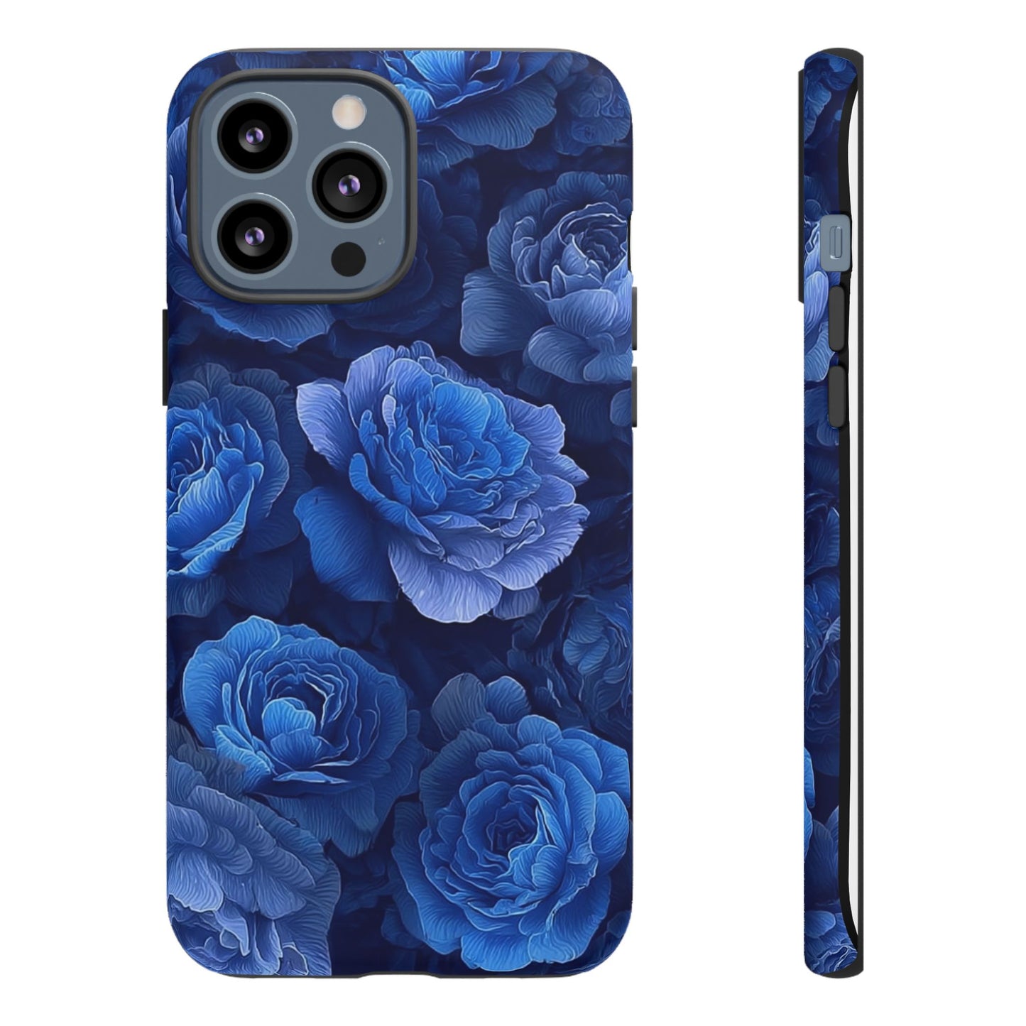Floral Blue Roses [TOUGH CASE]