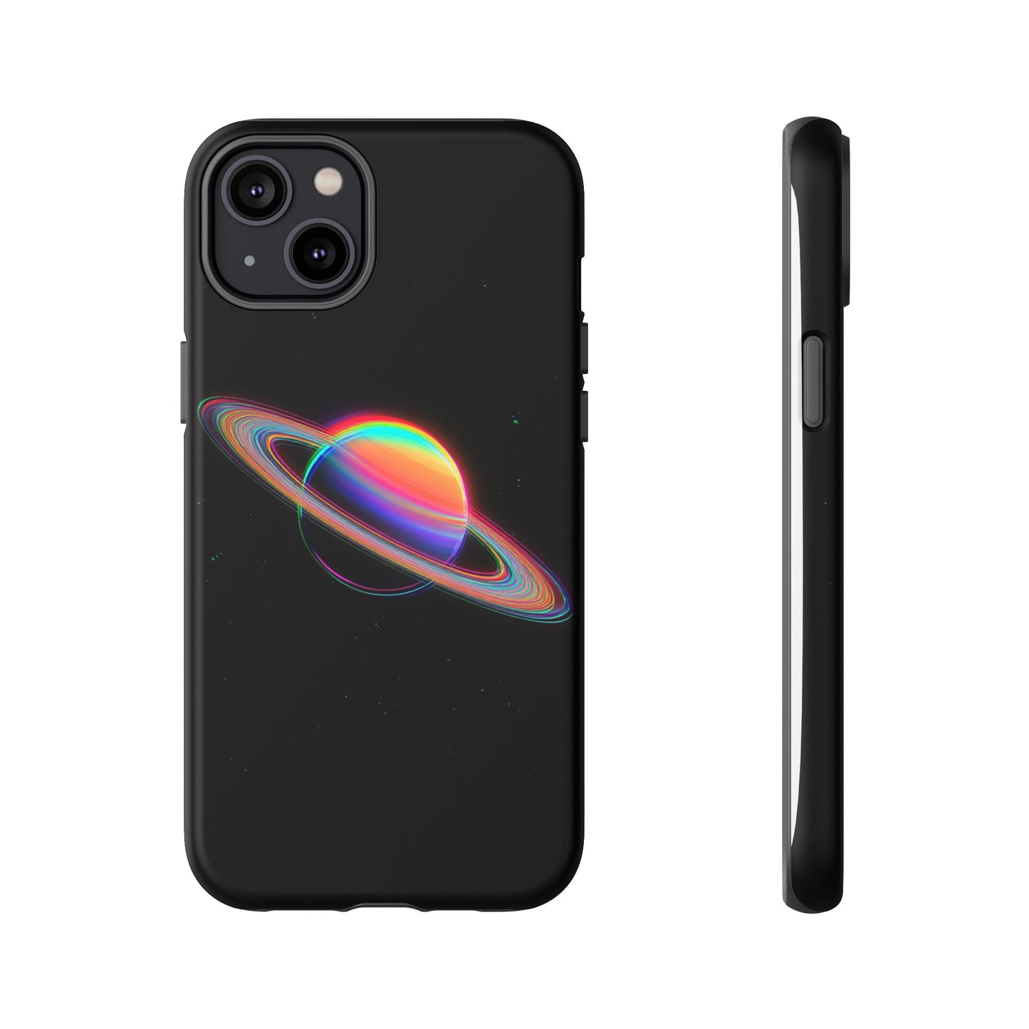 Glitched Saturn – (iPhone X - iPhone 17 Pro Max) [TOUGH CASE]