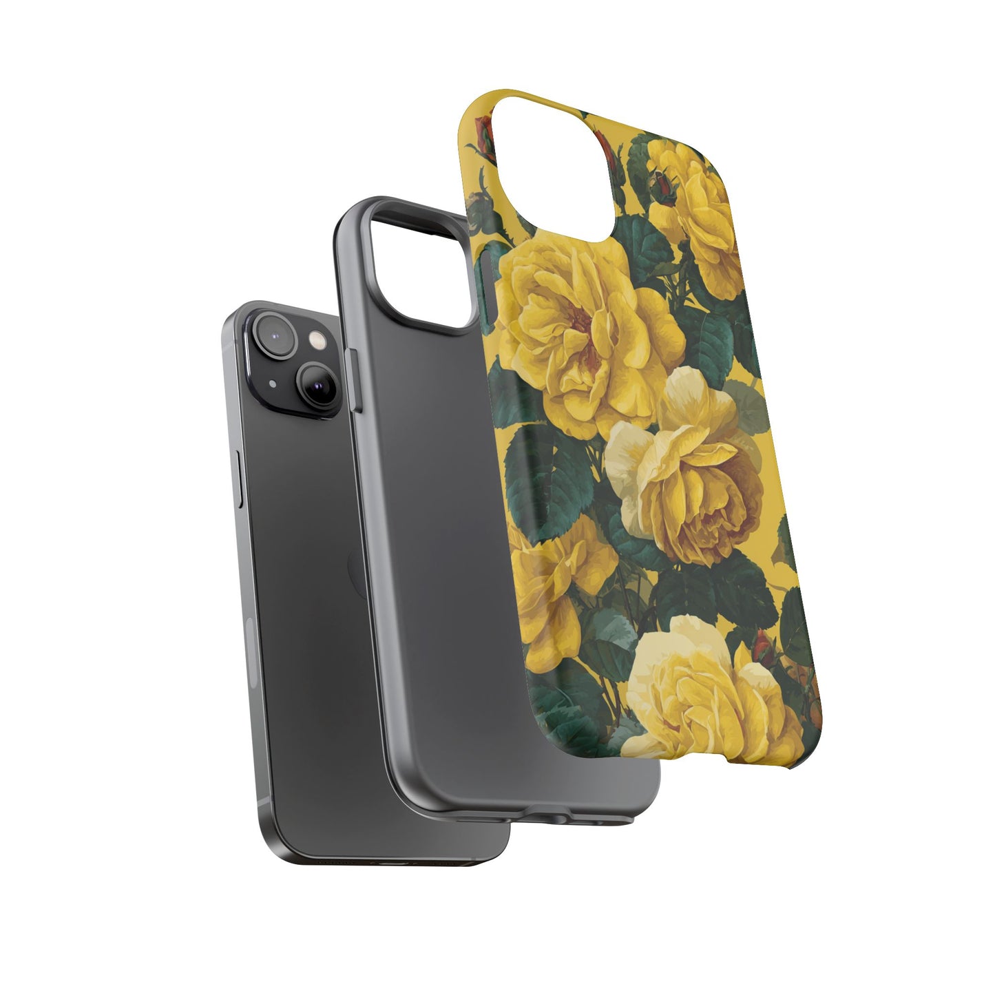 Floral Yellow Roses [TOUGH CASE]