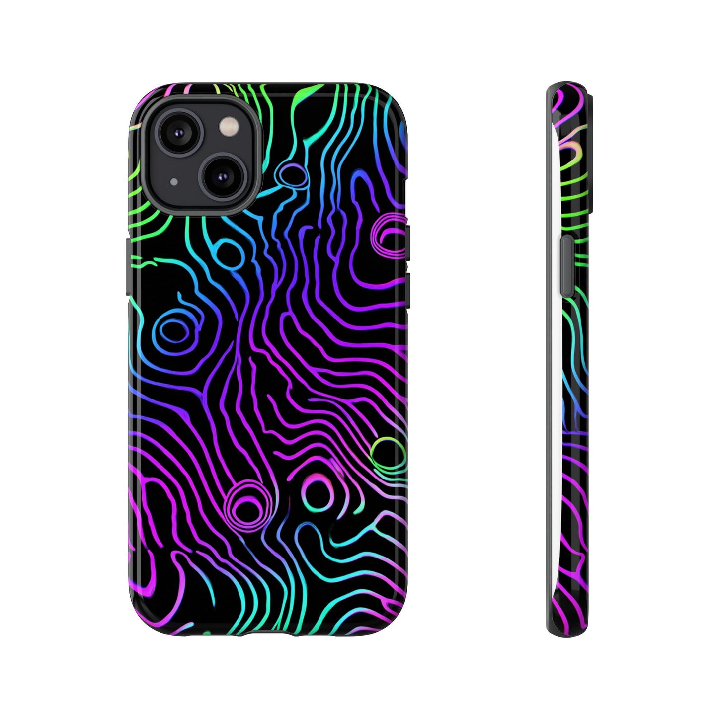 Topographic (iPhone X - iPhone 17 Pro Max) [TOUGH CASE]