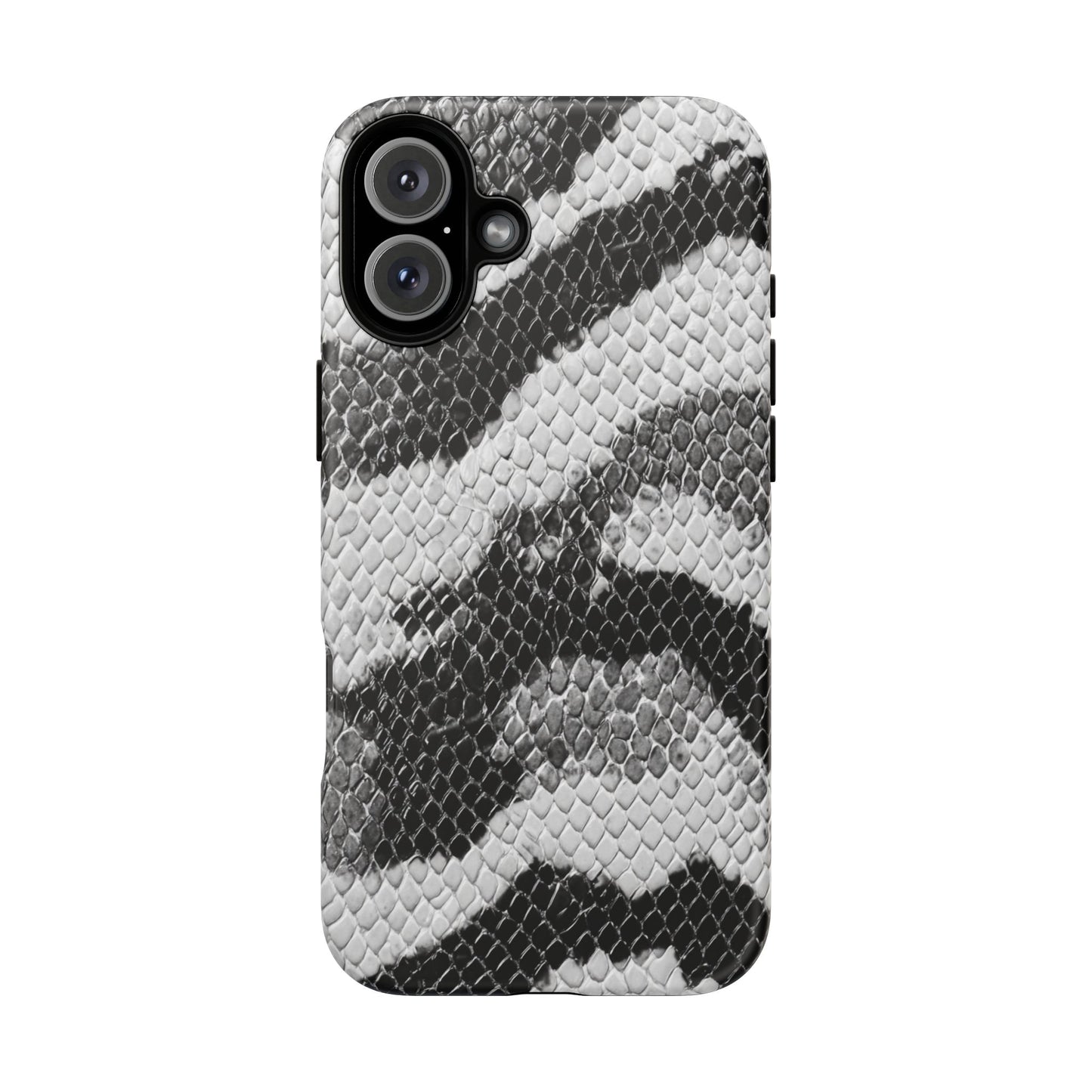 Black & White Snakeskin [TOUGH CASE]