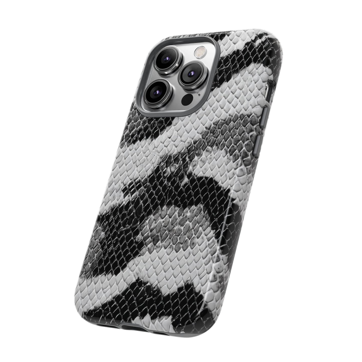 Black & White Snakeskin [TOUGH CASE]