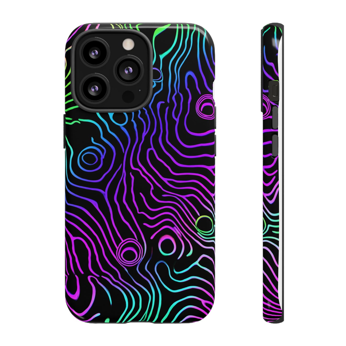 Topographic (iPhone X - iPhone 17 Pro Max) [TOUGH CASE]