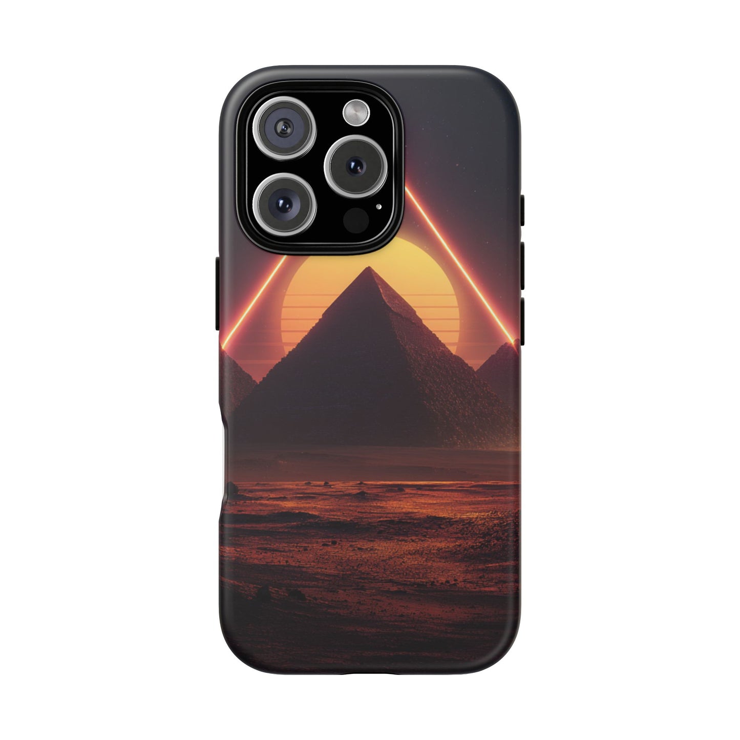 Retro Pyramid Sunset [TOUGH CASE]