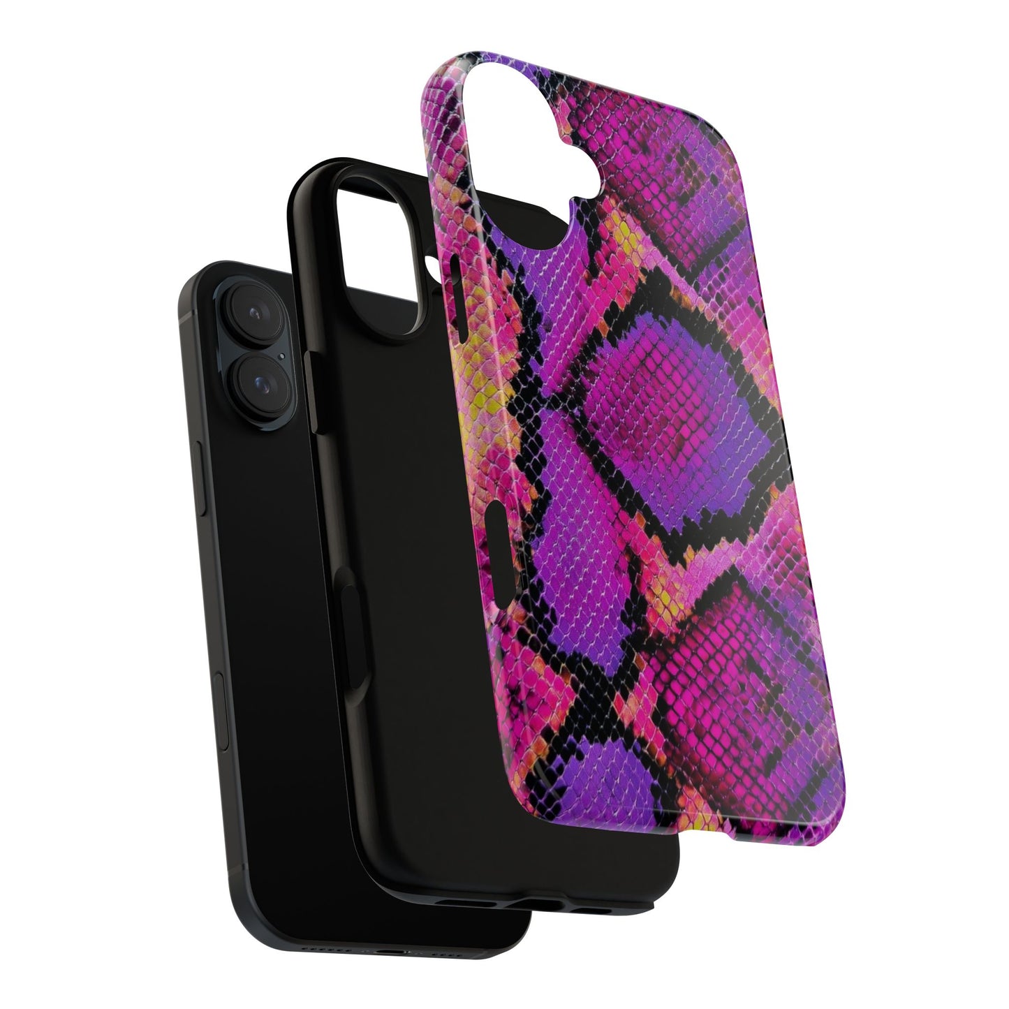 Purple Pink Snake Skin [TOUGH CASE]
