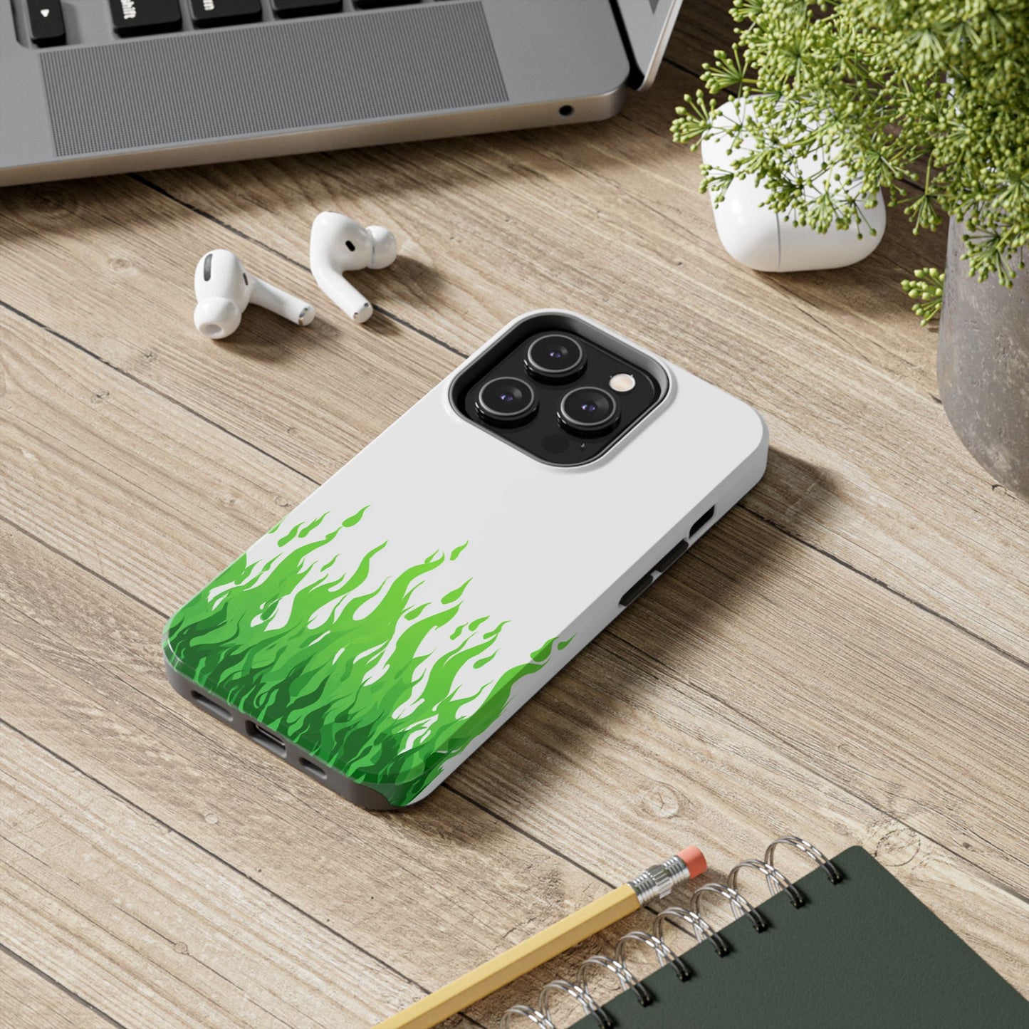 Green Flames [TOUGH CASE]