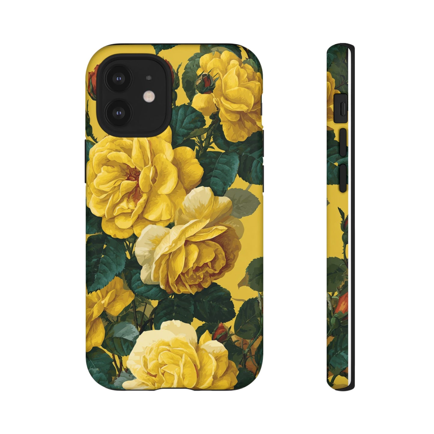 Floral Yellow Roses [TOUGH CASE]