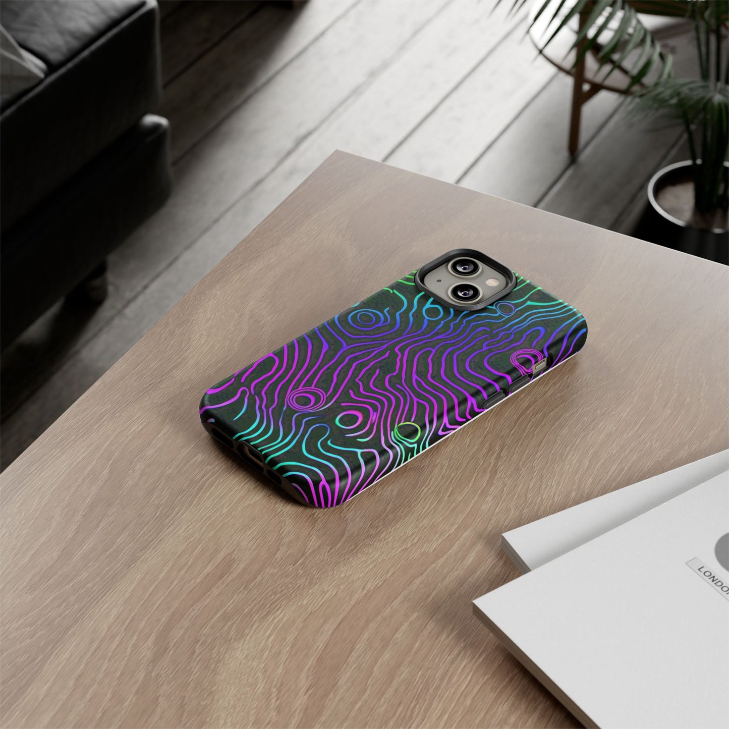 Topographic (iPhone X - iPhone 17 Pro Max) [TOUGH CASE]