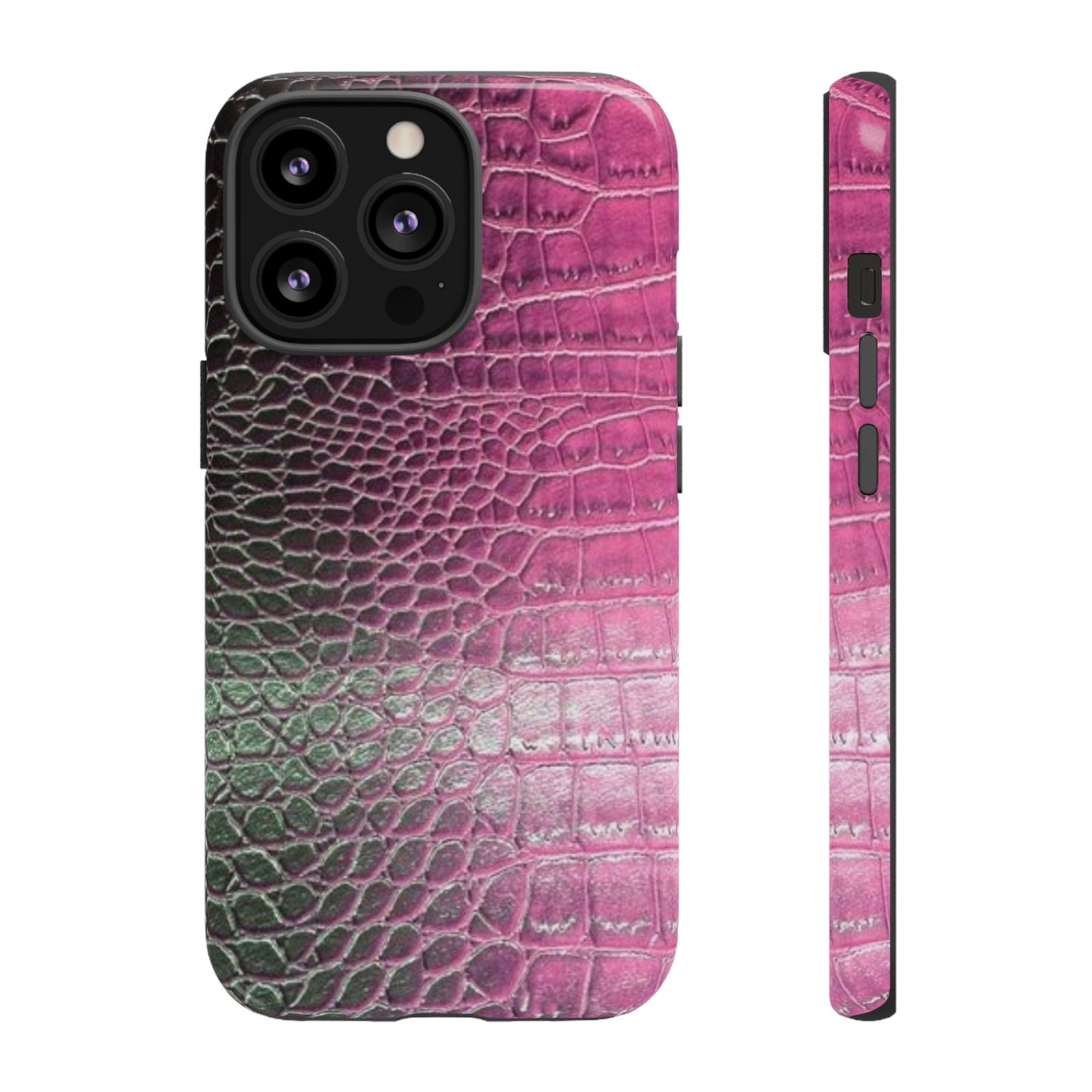 Purple Crocodile Leather [TOUGH CASE]