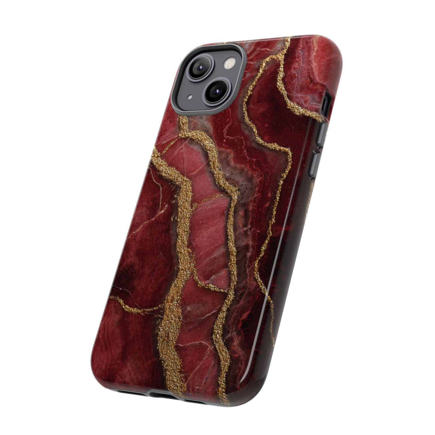 Red & Gold Marble [TOUGH CASE]