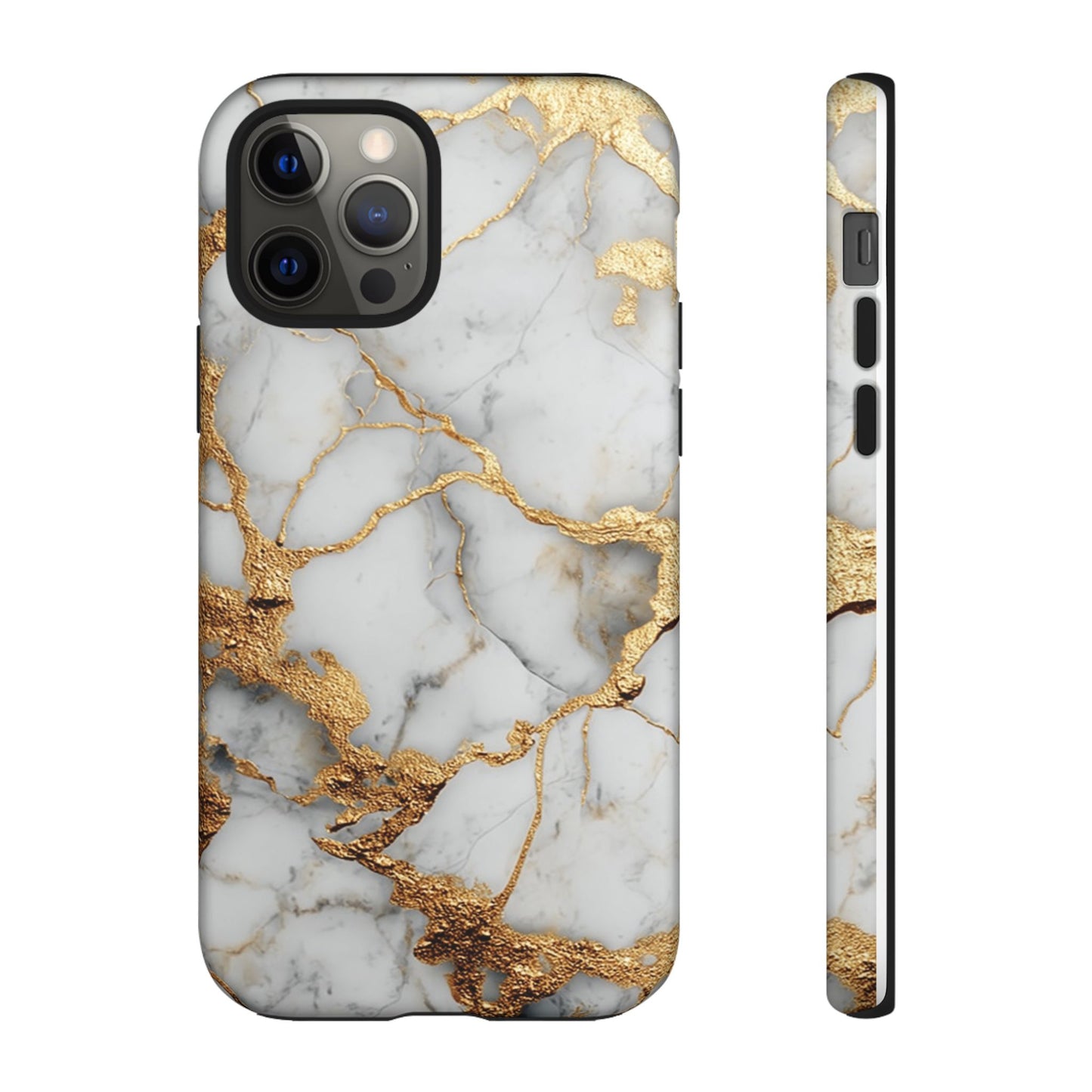 White & Gold Marble [TOUGH CASE]