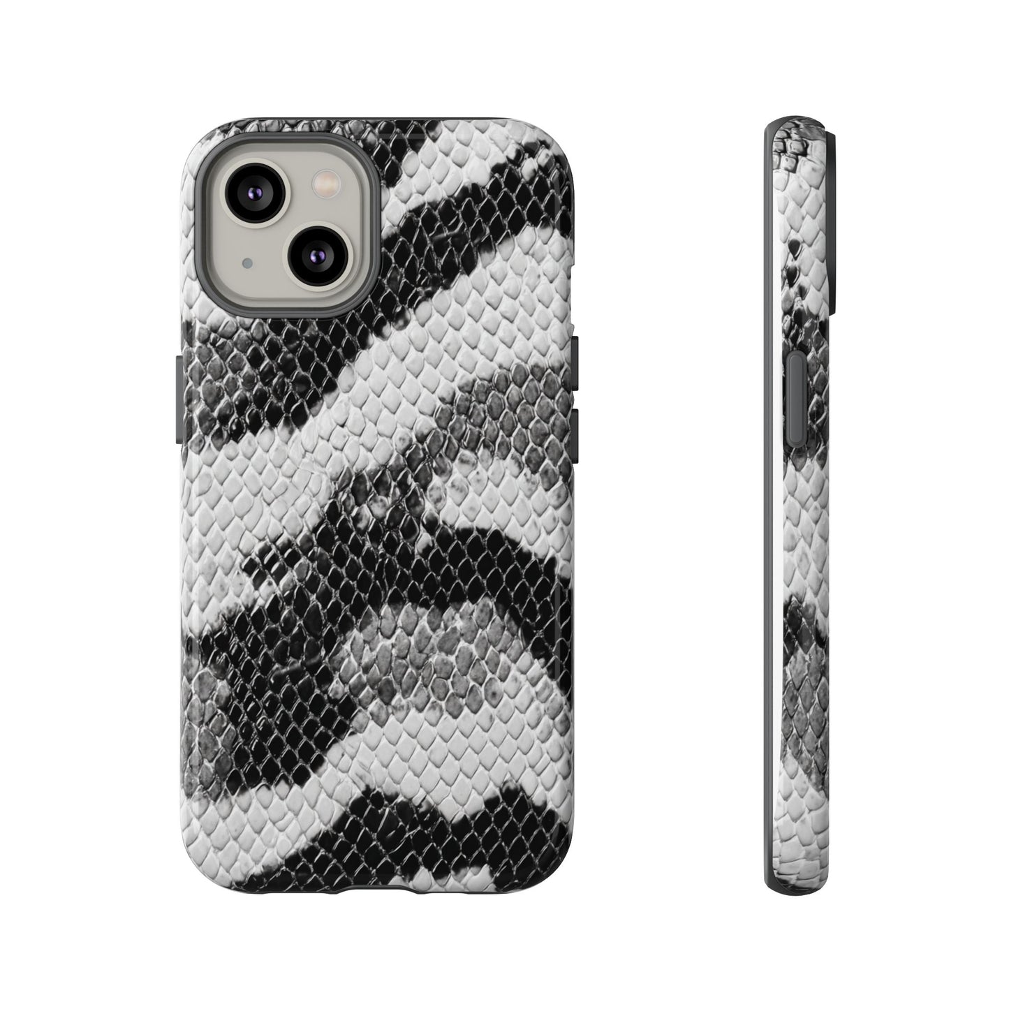 Black & White Snakeskin [TOUGH CASE]