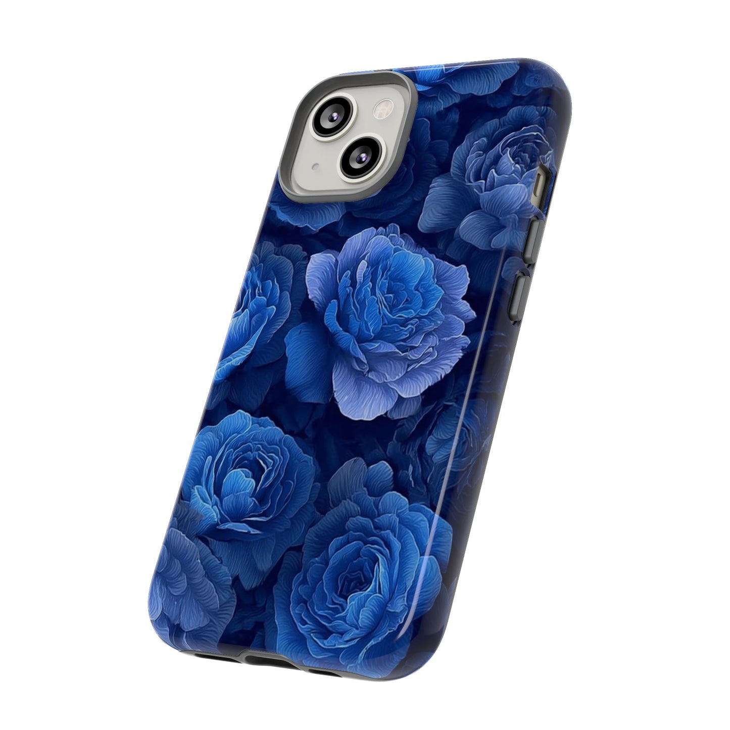 Floral Blue Roses [TOUGH CASE]