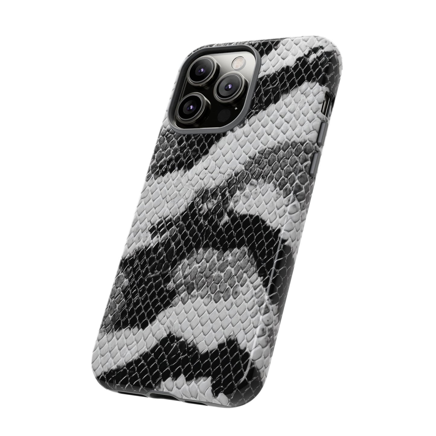 Black & White Snakeskin [TOUGH CASE]