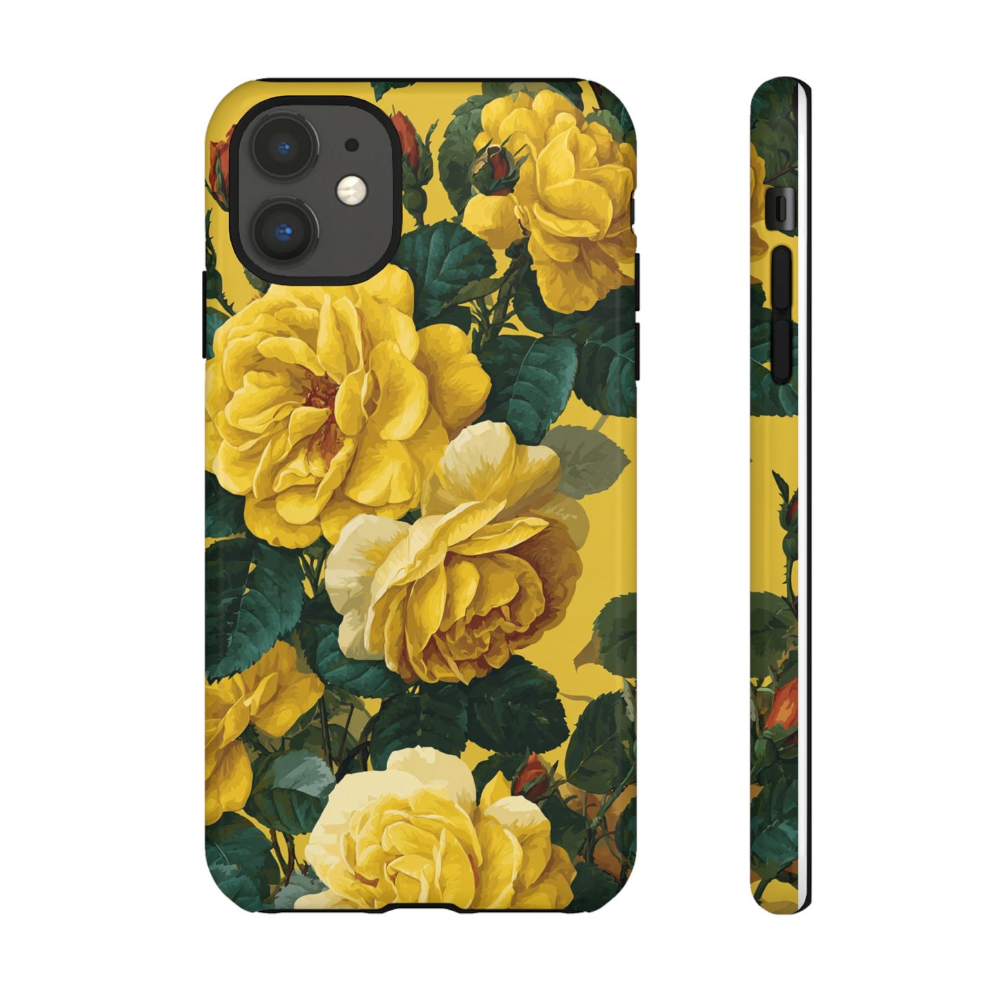 Floral Yellow Roses [TOUGH CASE]